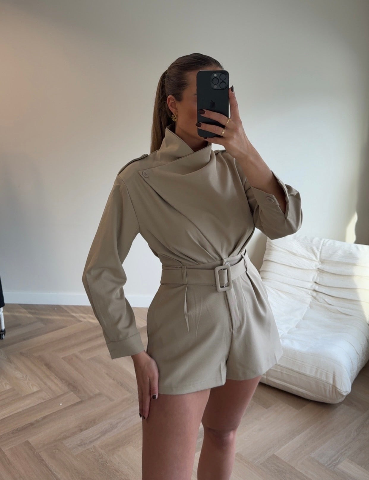 Playsuit met Hoge Hals | Philou