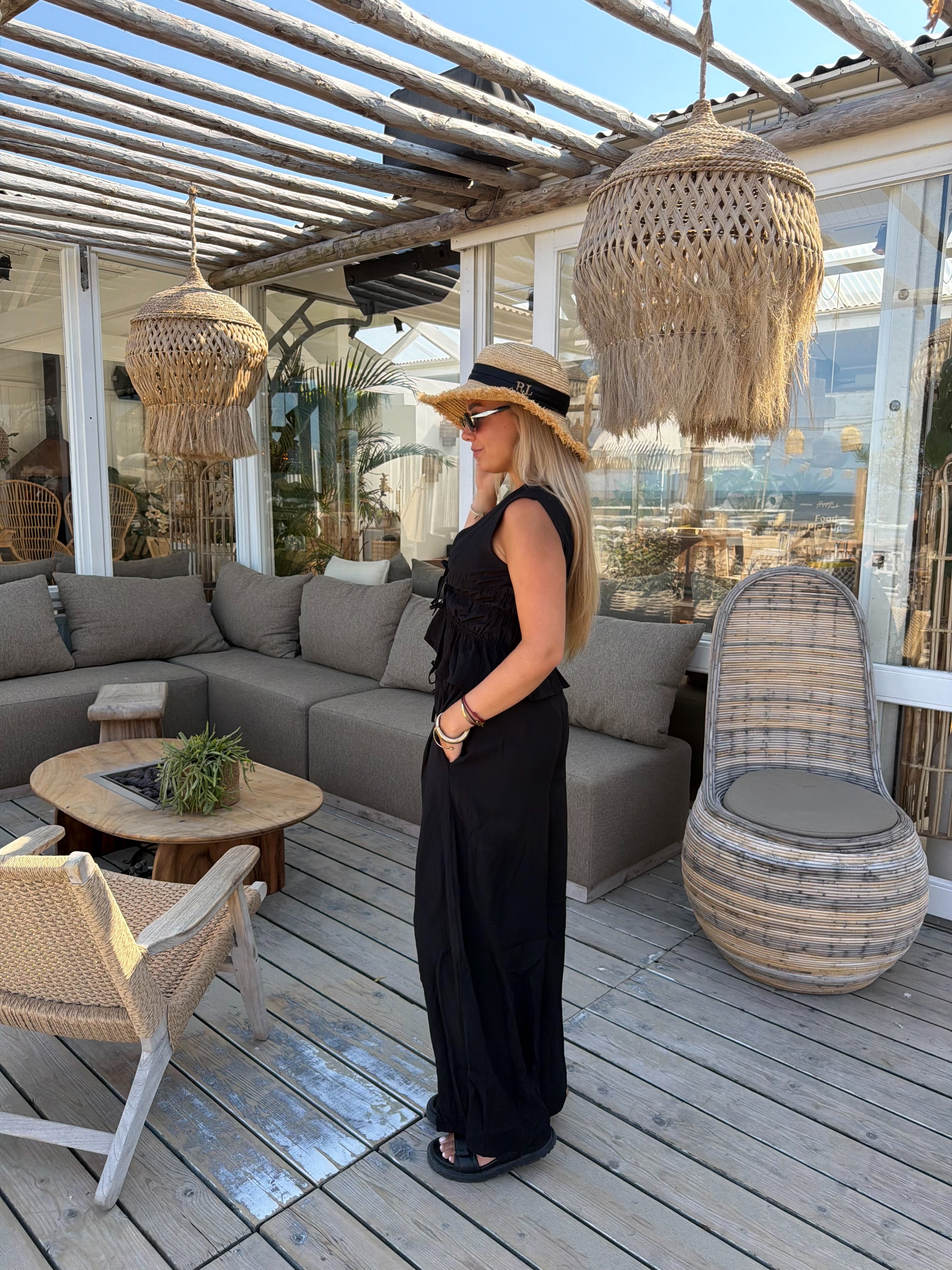Luxe Two Piece Set Zwart | Liv