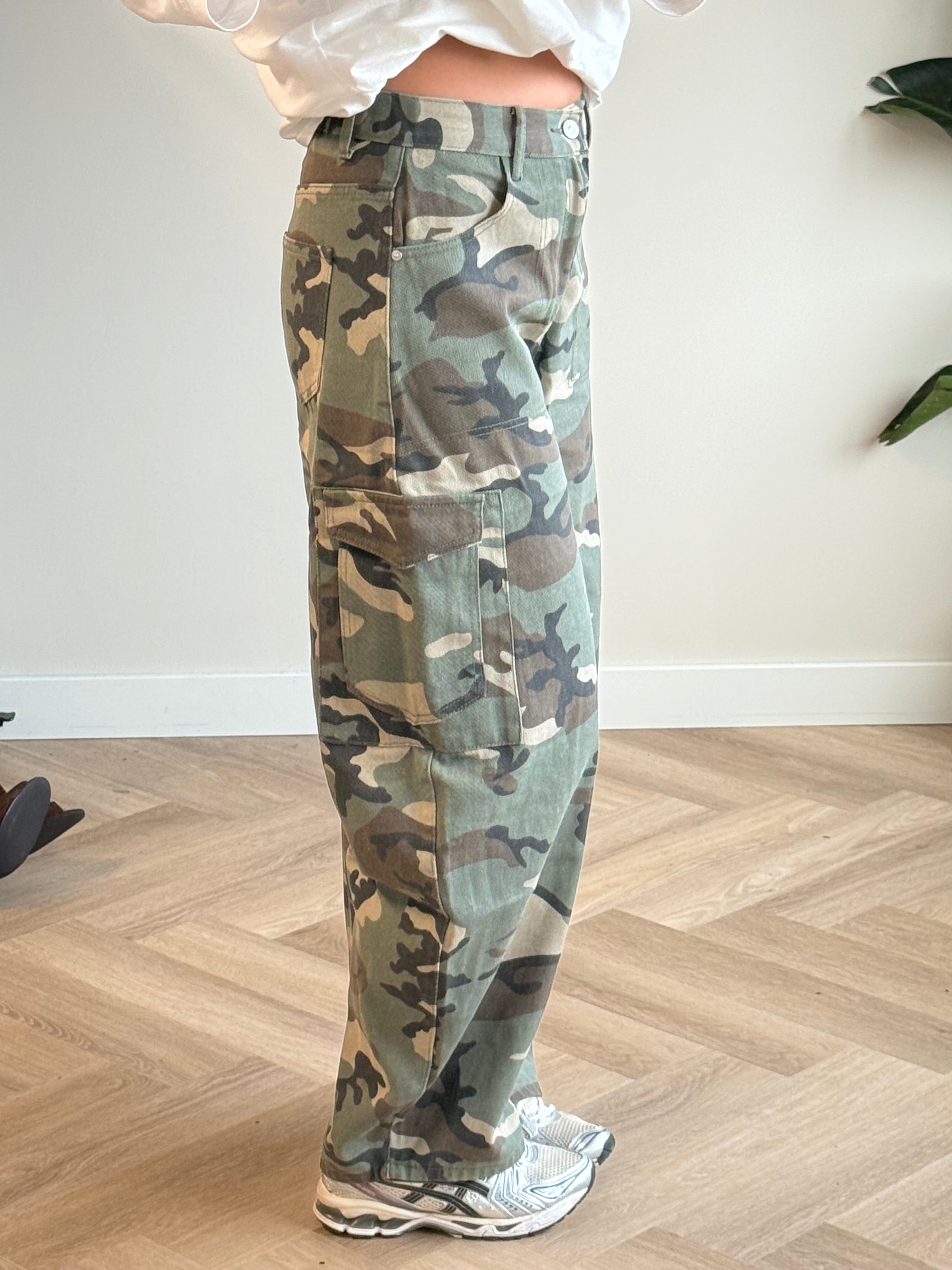 Cargo Jeans Camouflage | River