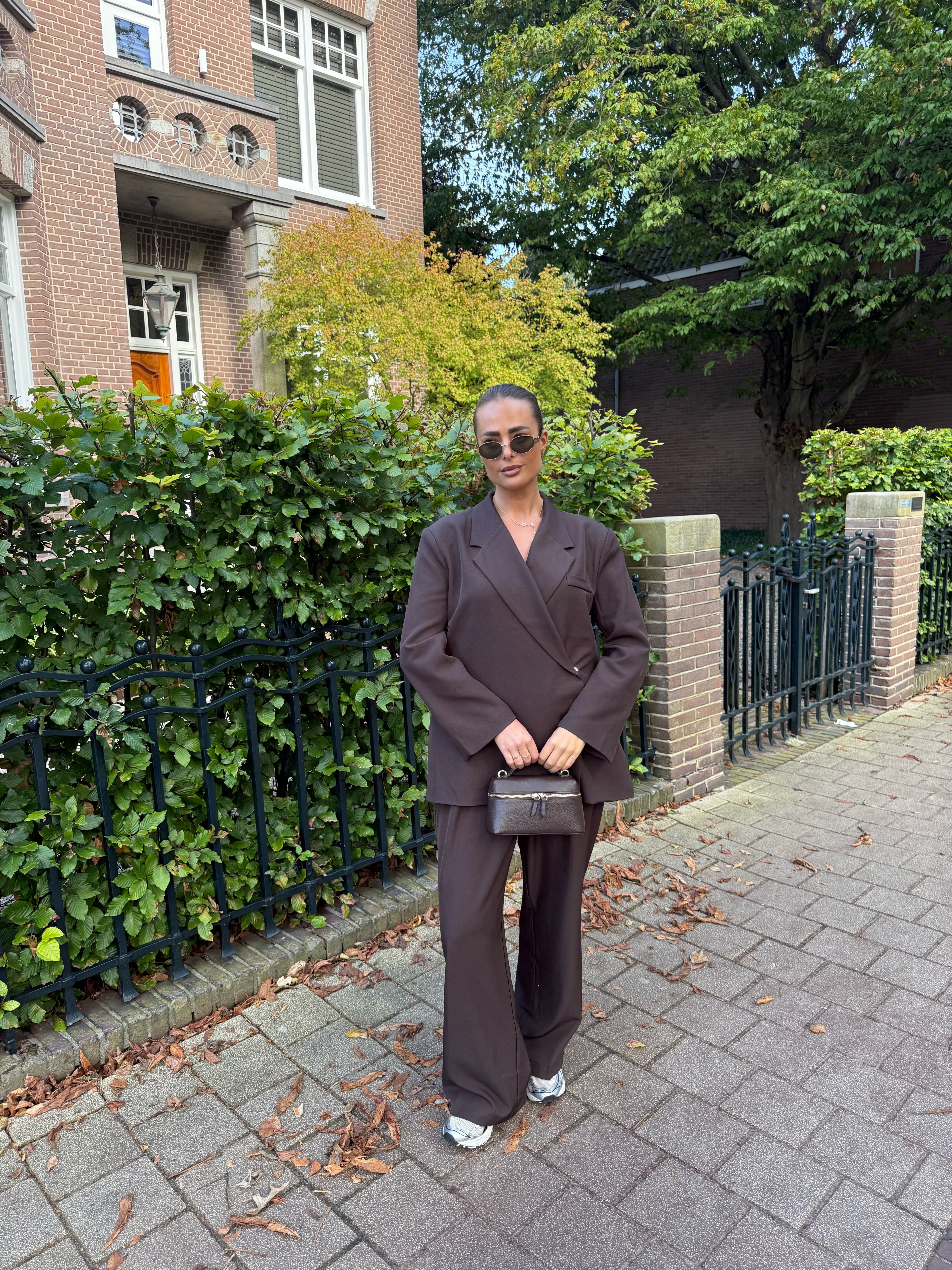 Oversized Blazer Bruin | Jisca