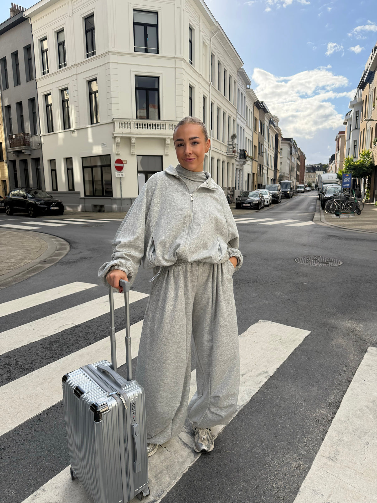 The Oversized Comfy Set Grijs