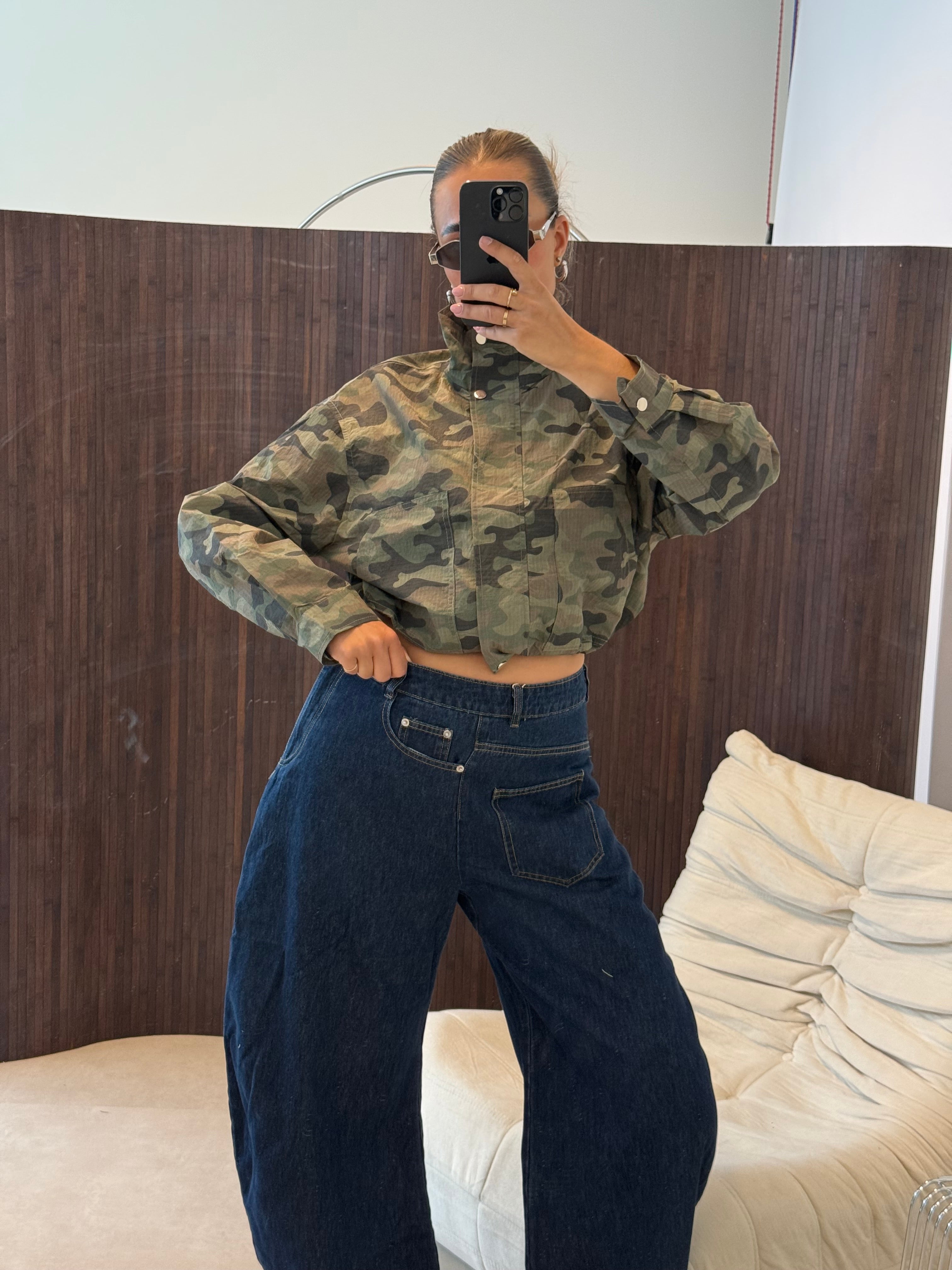 Pocket Balloon Jeans Blauw | Penny