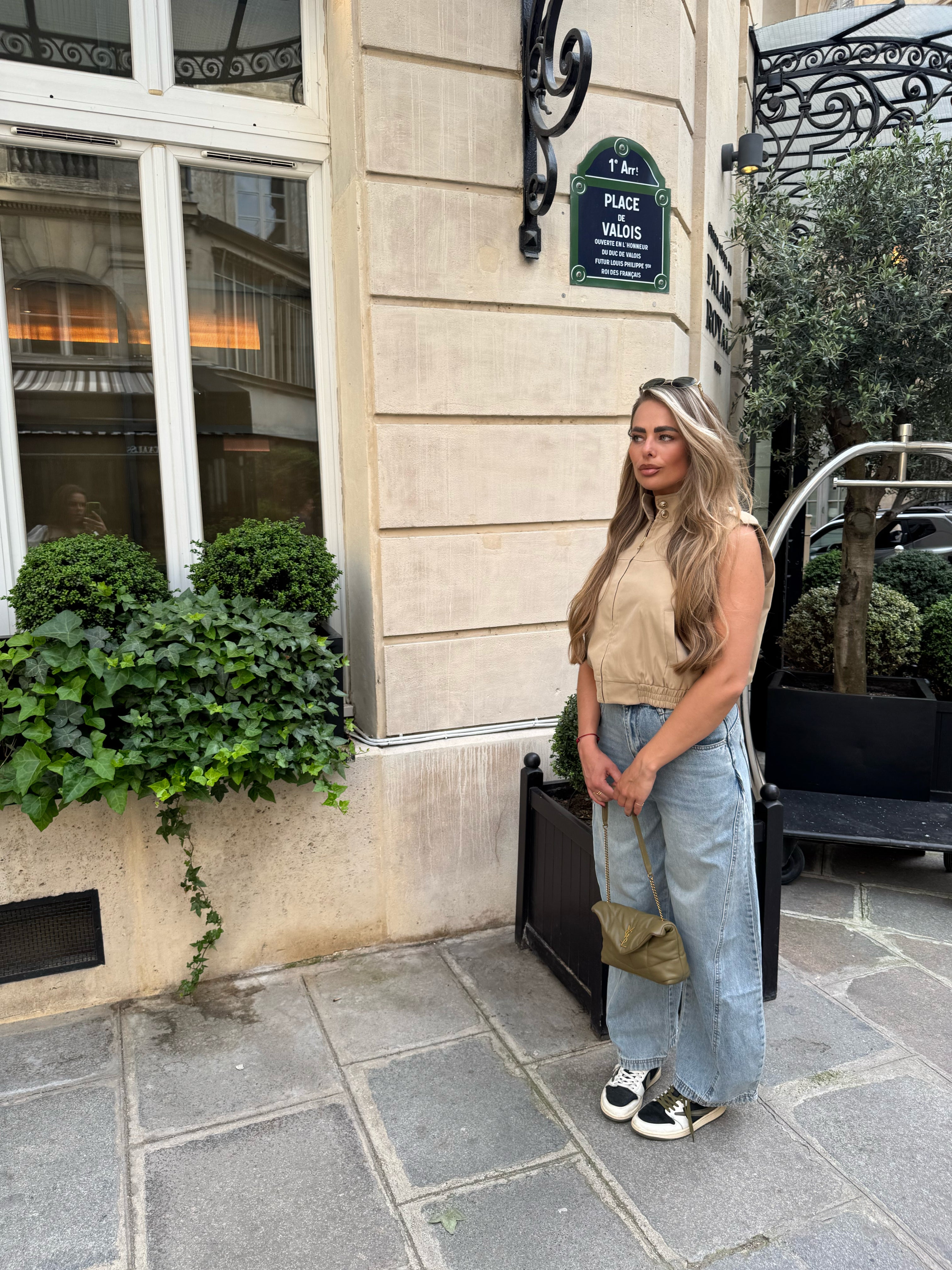 Wide Leg Jeans Vintage Blauw | Hailey
