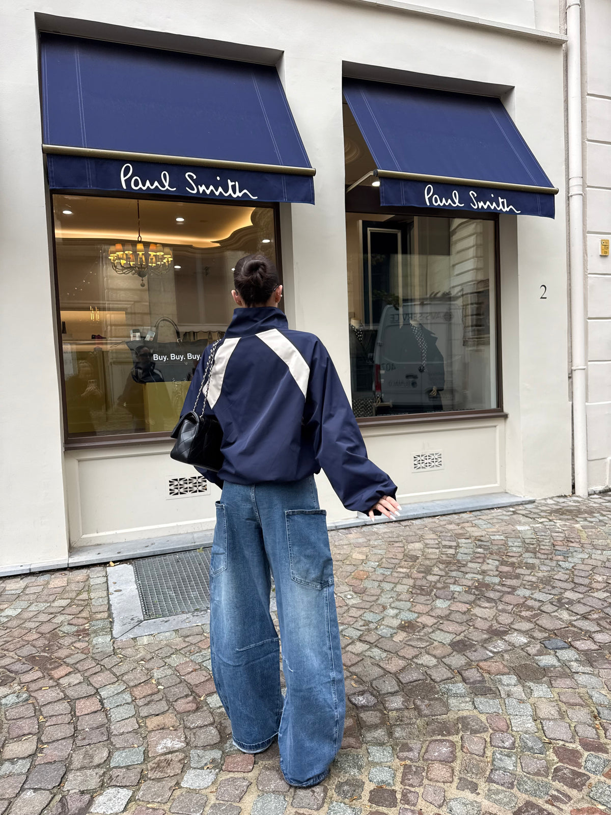 Pocket Jeans Donker Blauw