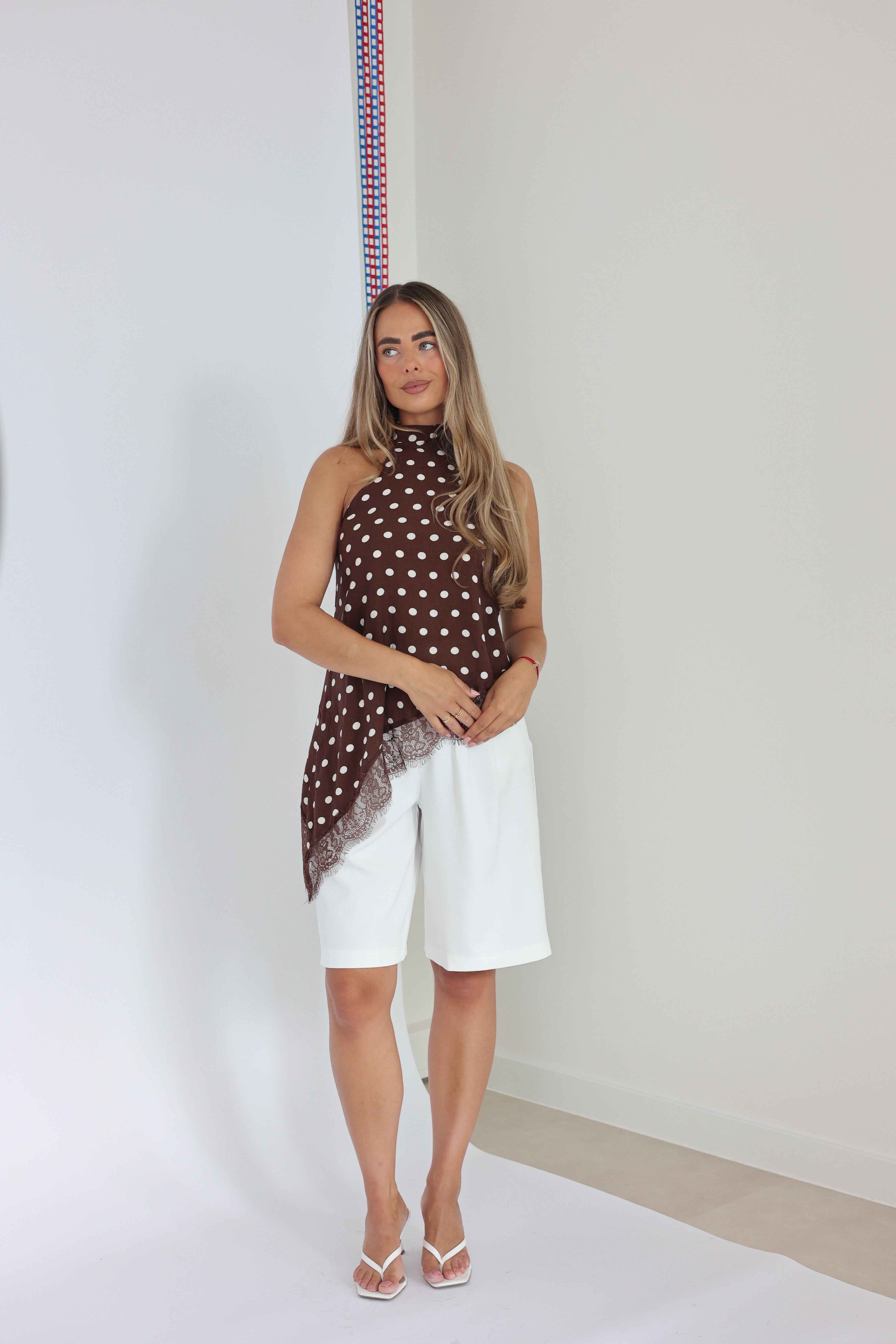 Lange Pantalon Short Wit | Penny