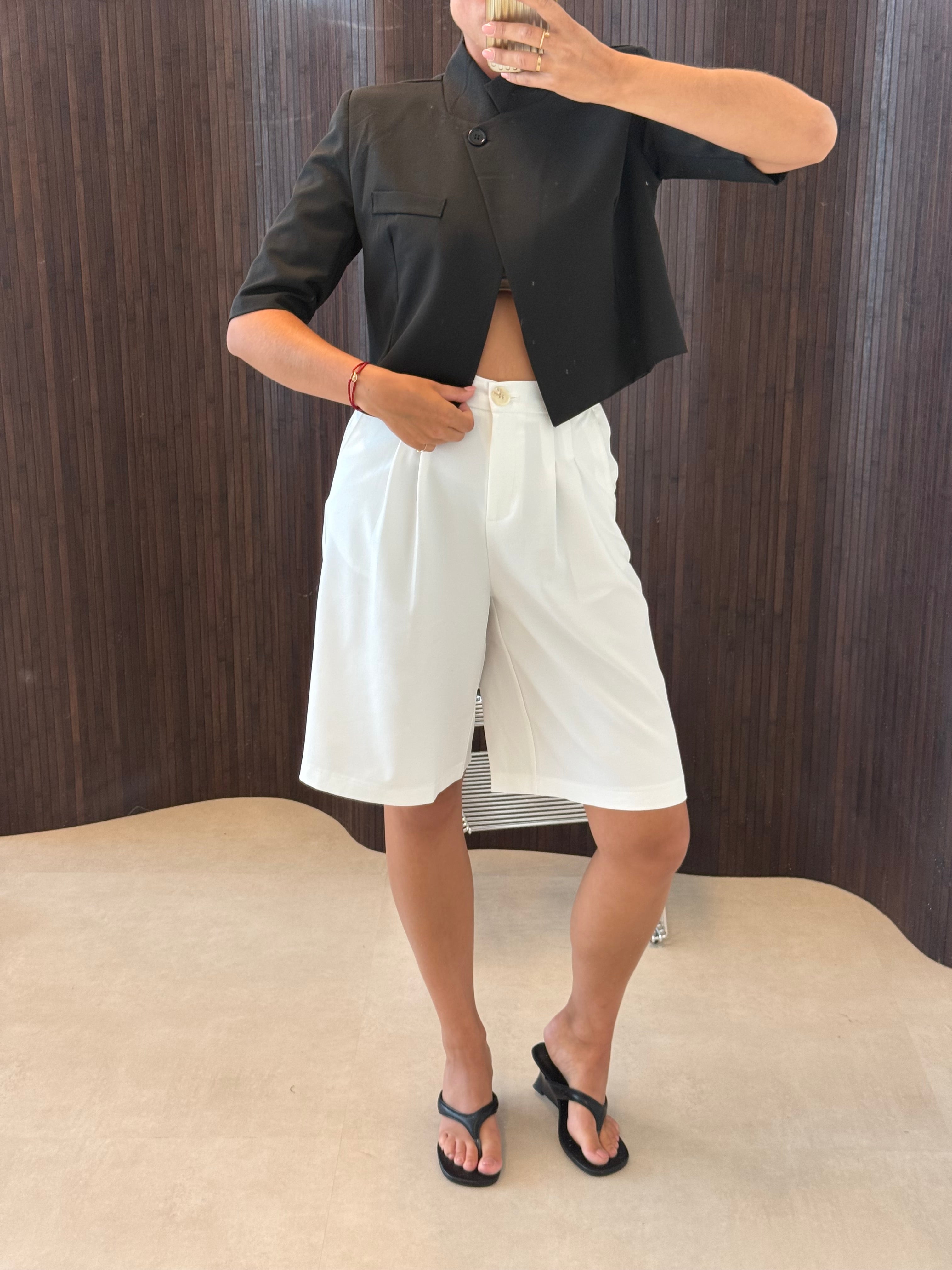 Lange Pantalon Short Wit | Penny