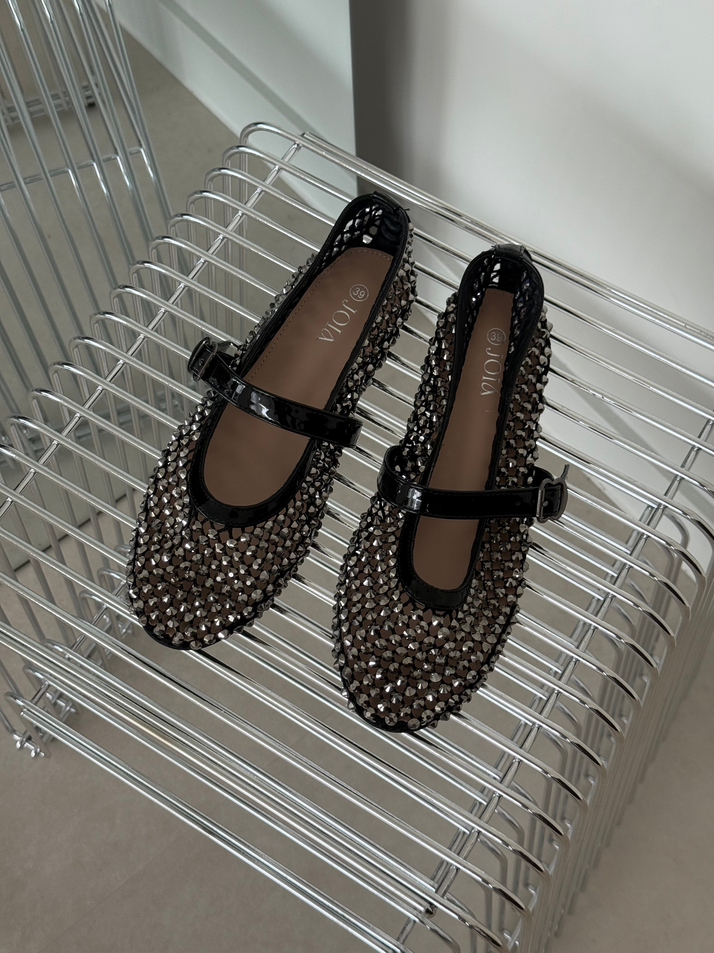 Shimmering Ballerina’s Zwart