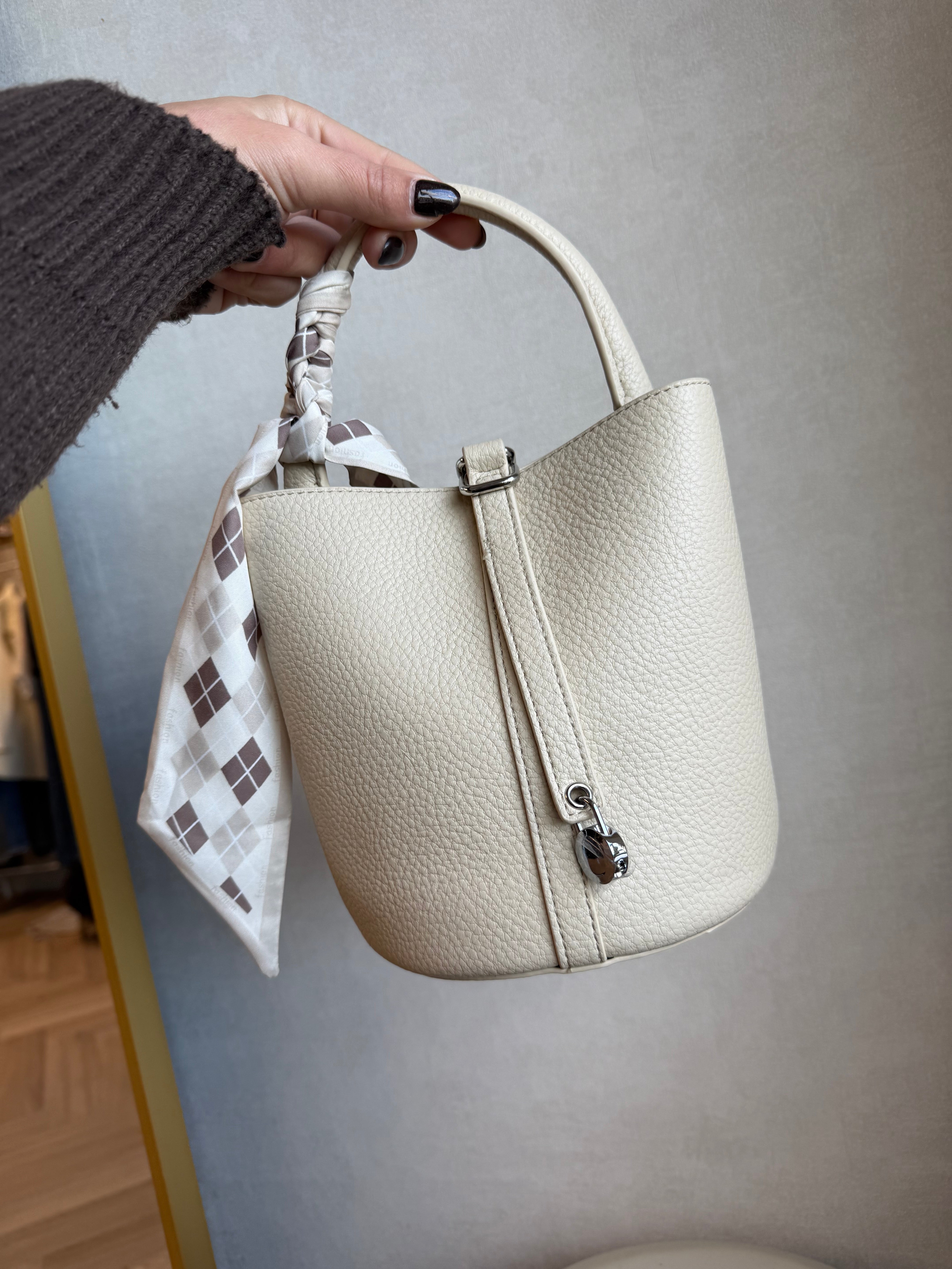 Damestas Met Sjaaltje Crème | Fay