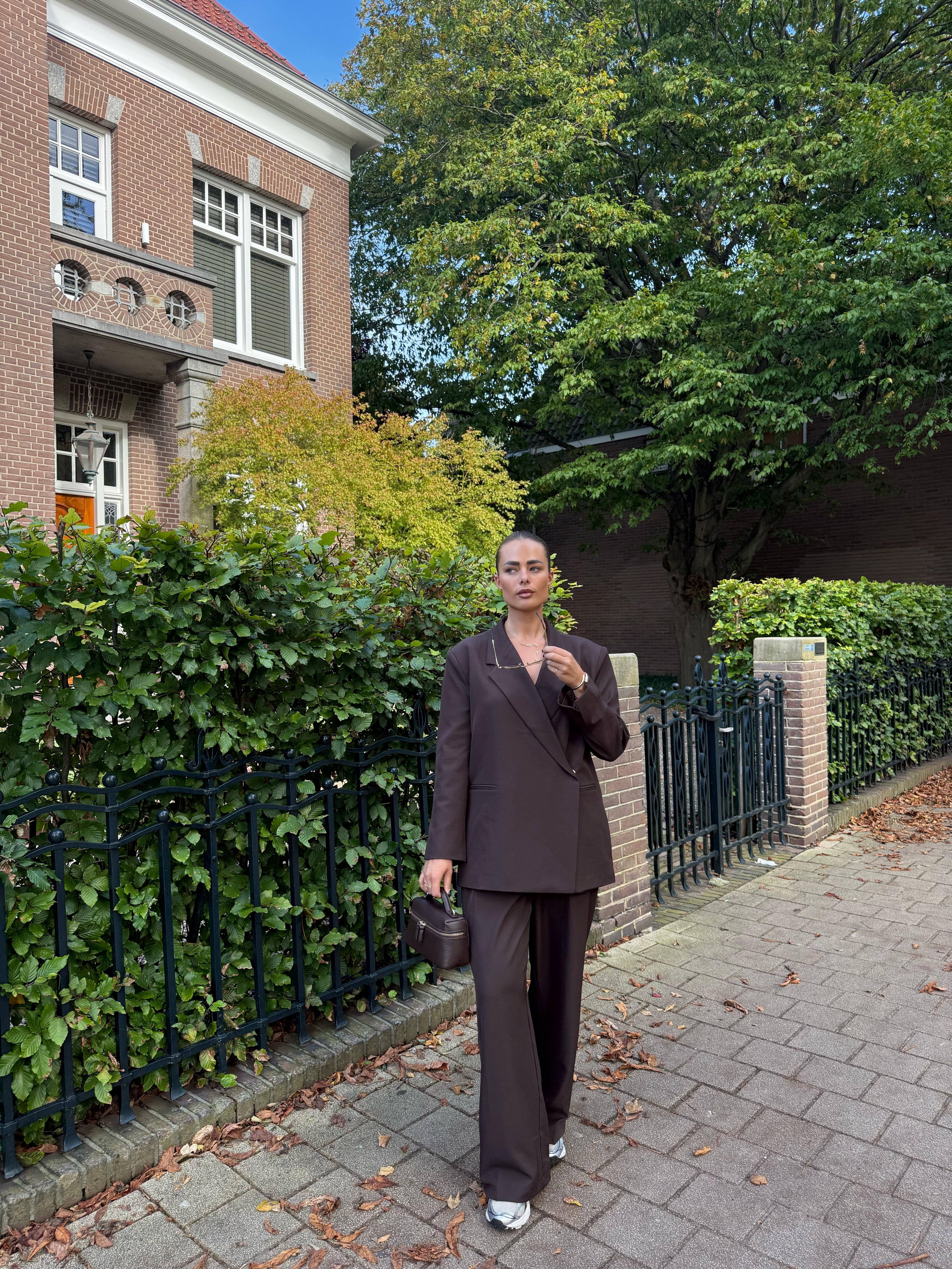 Oversized Blazer Bruin | Jisca