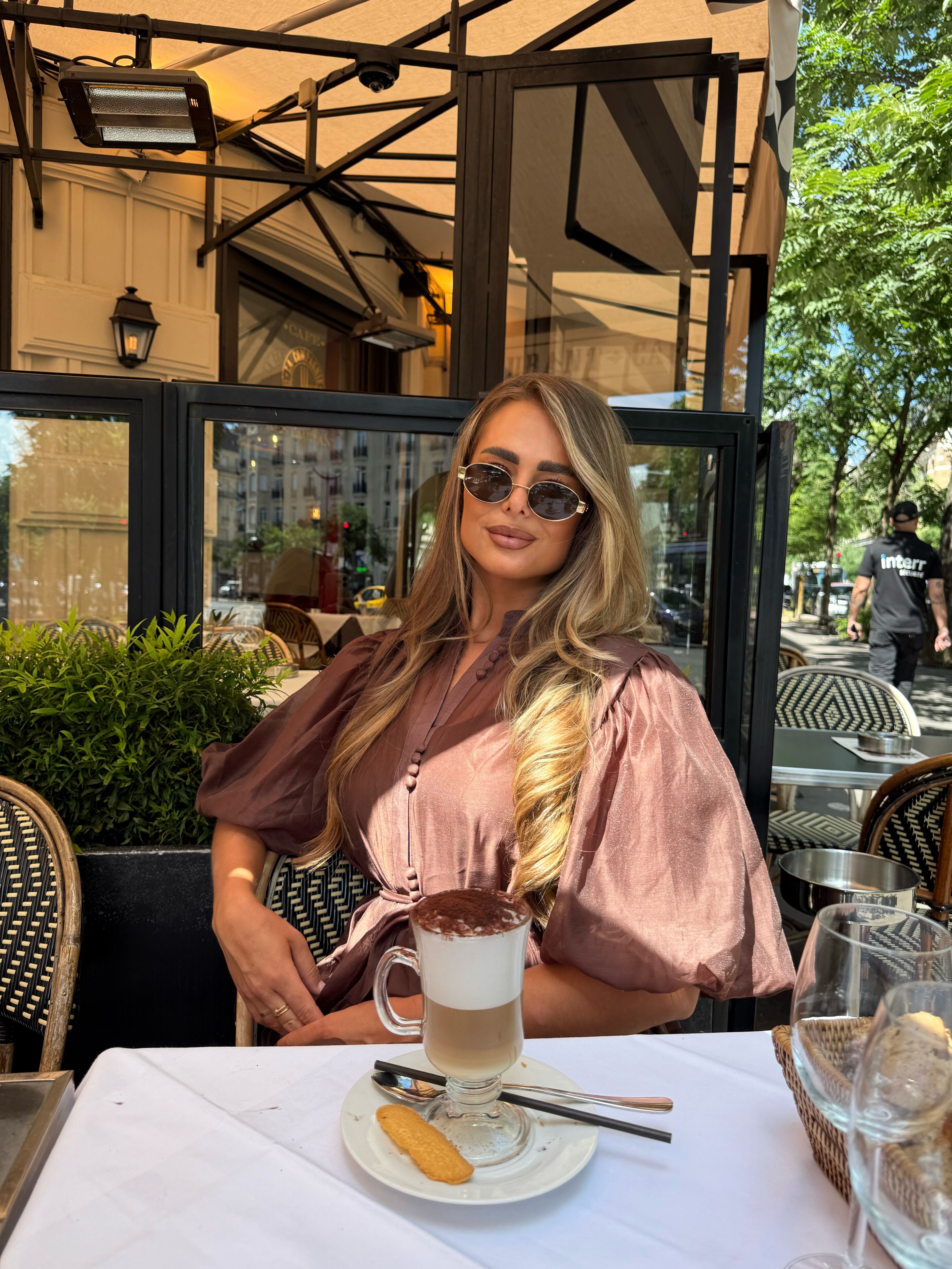 Pofmouw Jurkje Bruin | Alexia