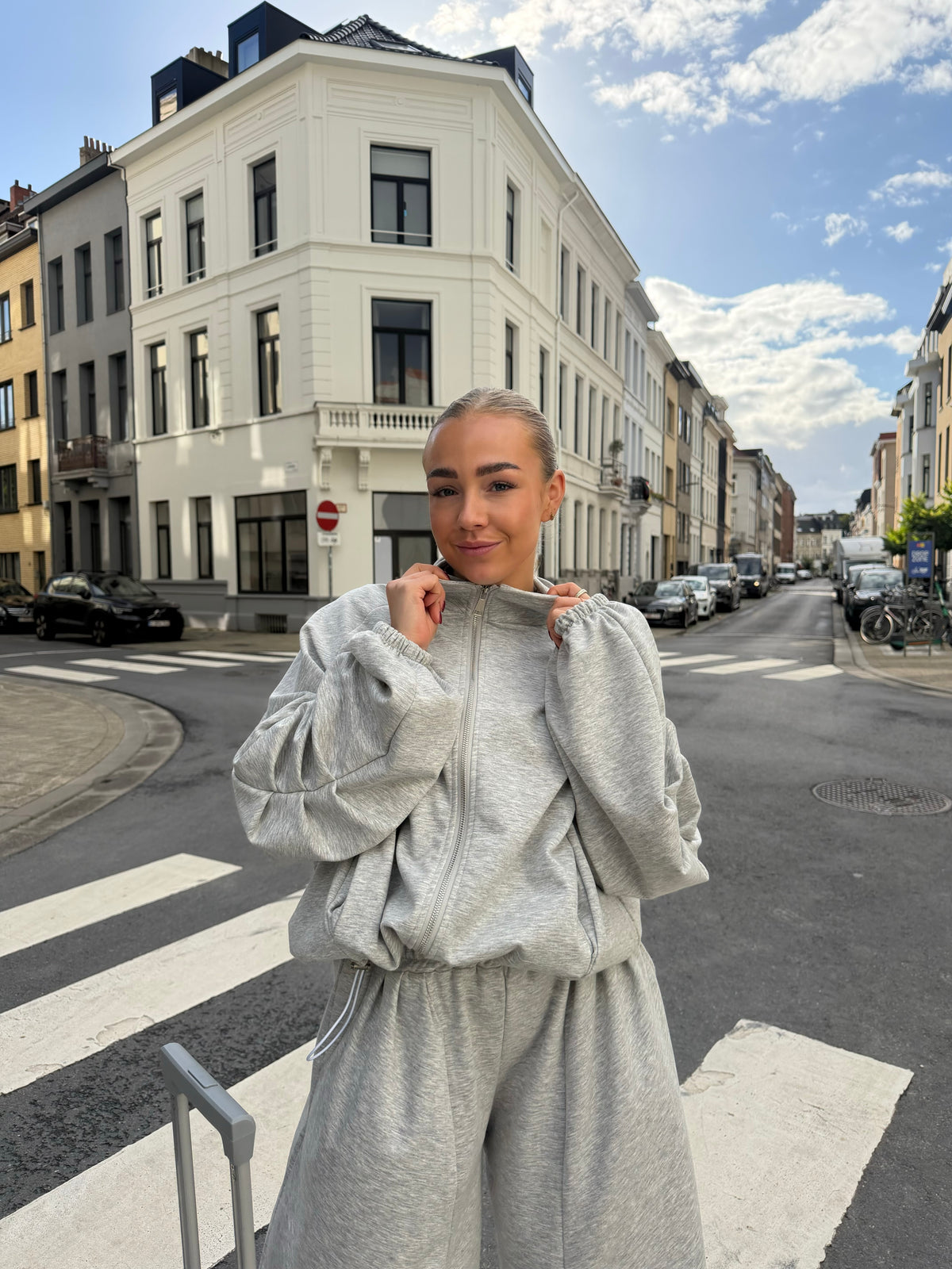The Oversized Comfy Set Grijs