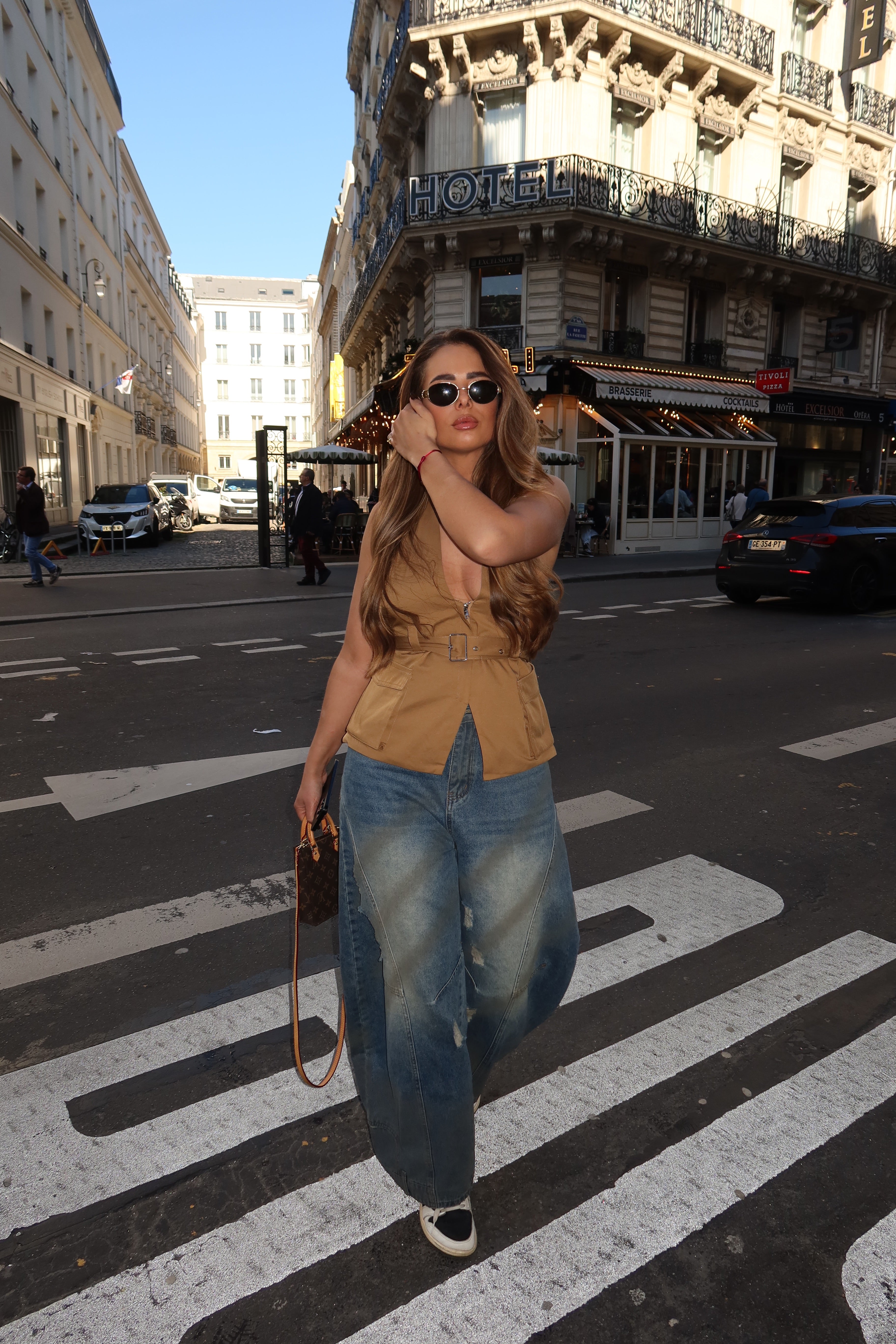 Baggy Vintage Jeans met Zakken | Bobbi