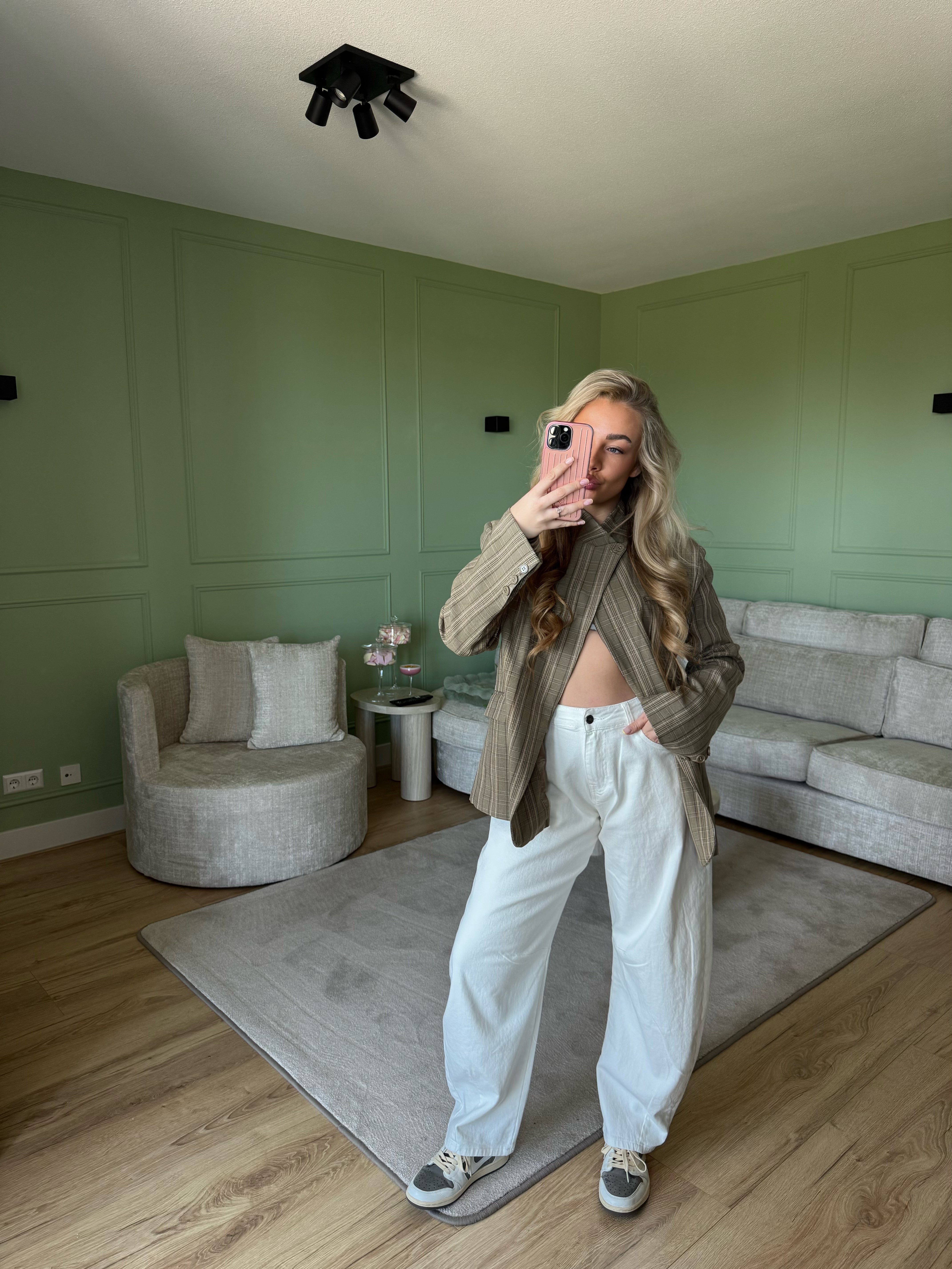 Balloon Jeans Stretch Wit