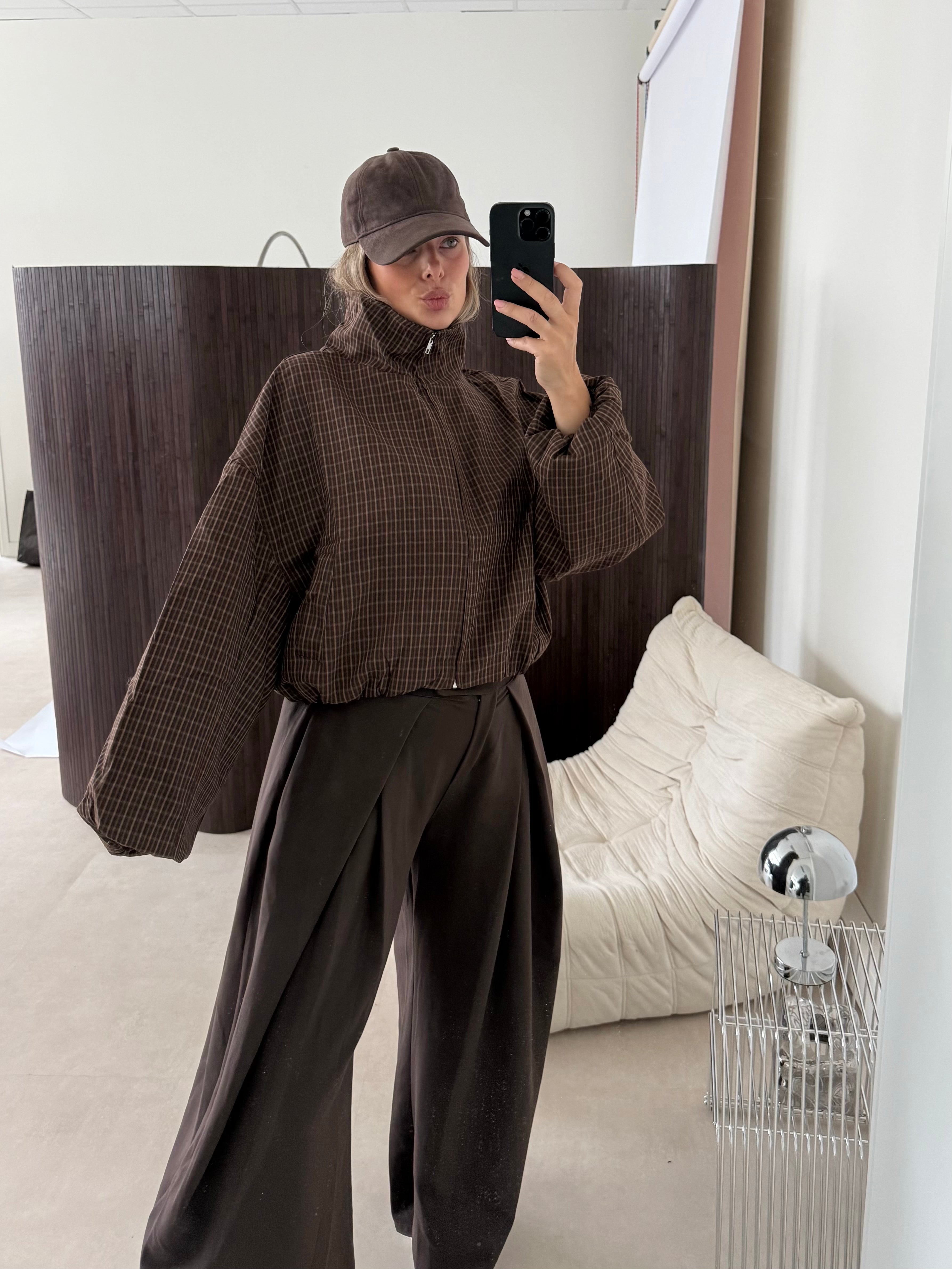 Pantalon met Plooien Bruin | Penny