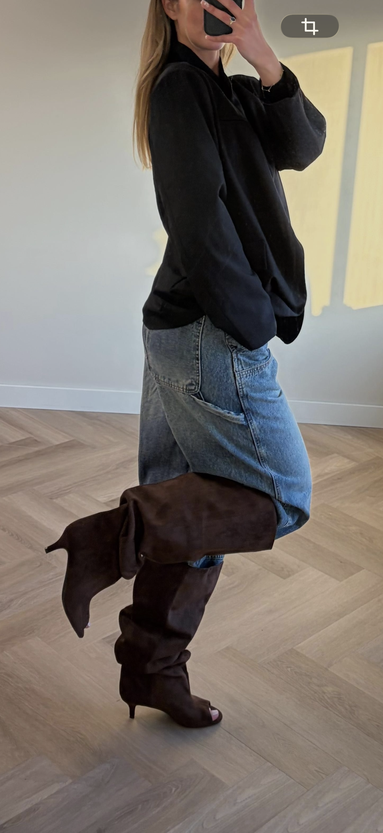 Afzak Laarzen Kitten Heel Bruin