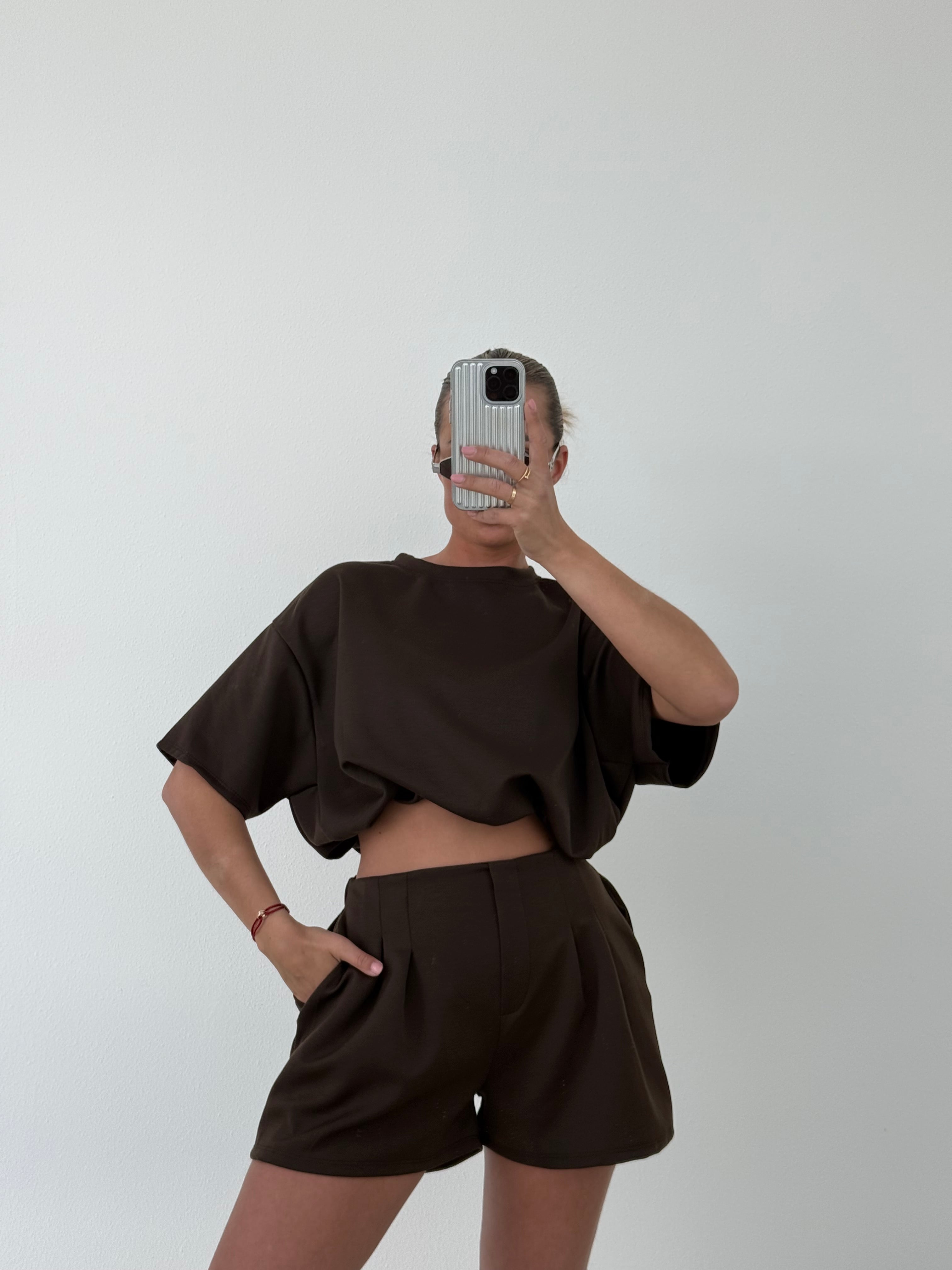 Cropped Two Piece Set Bruin