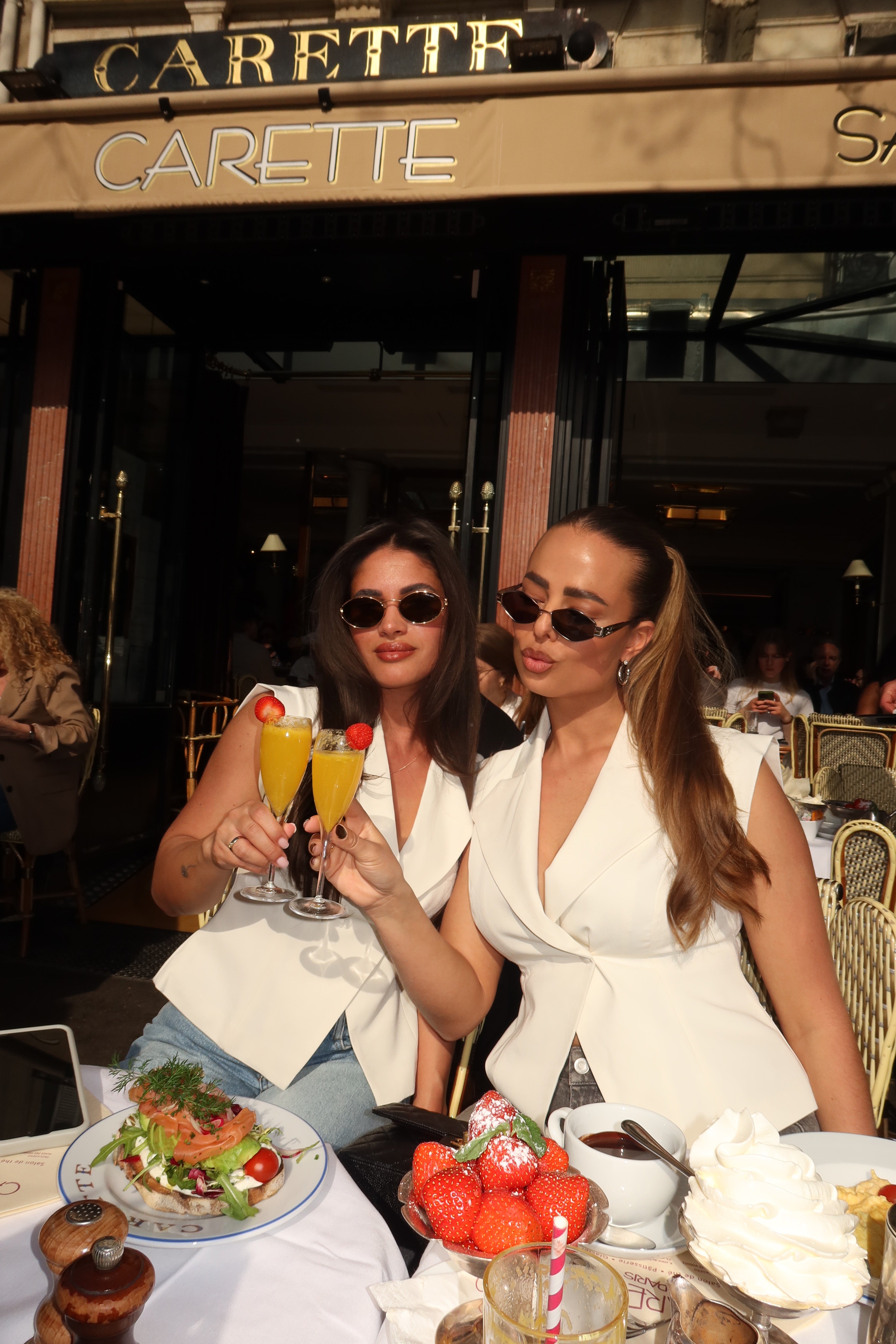 Getailleerde Blazer Top Wit | Jolie