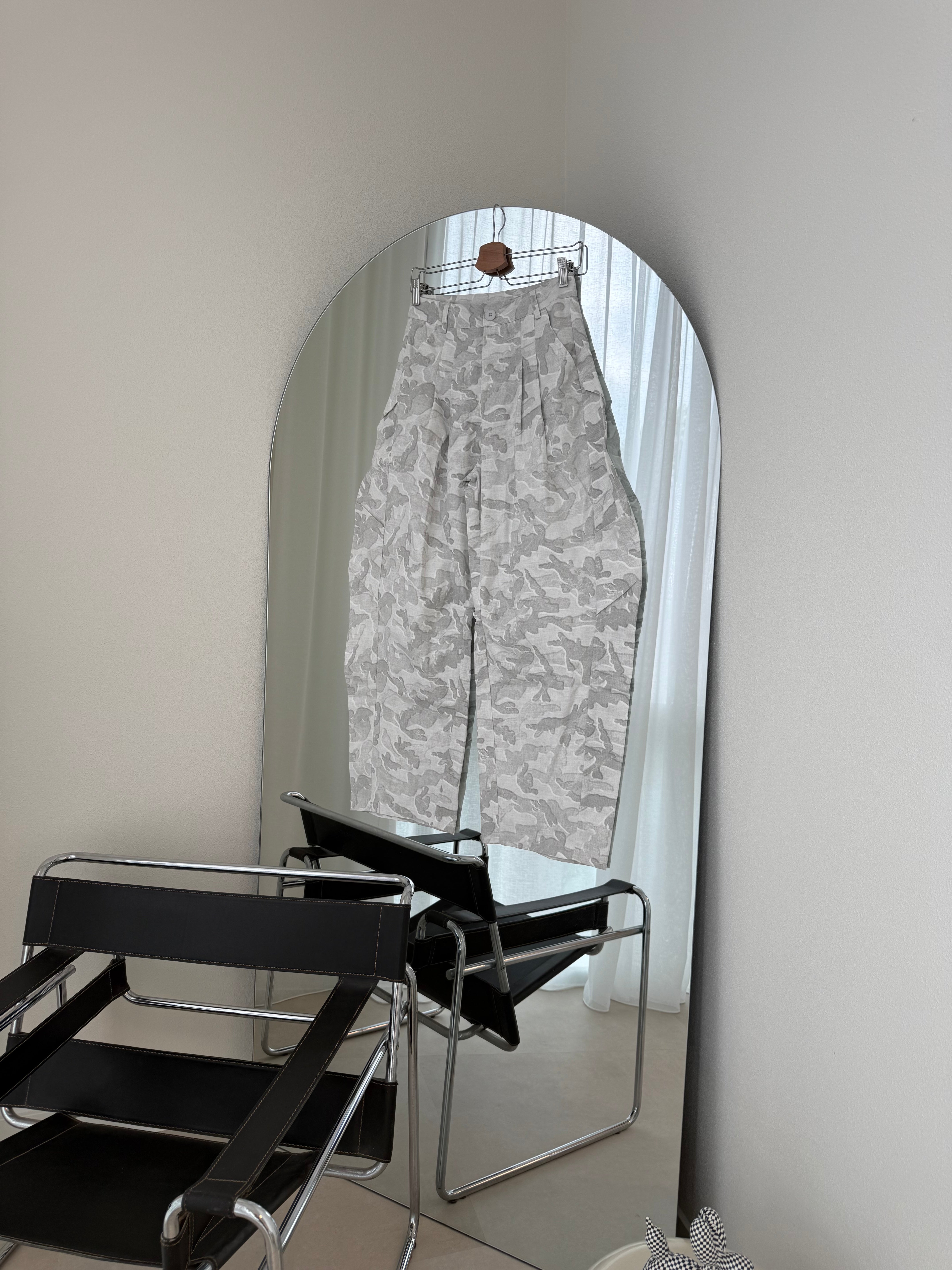 Camouflage Balloon Pants Grijs | Chelsey