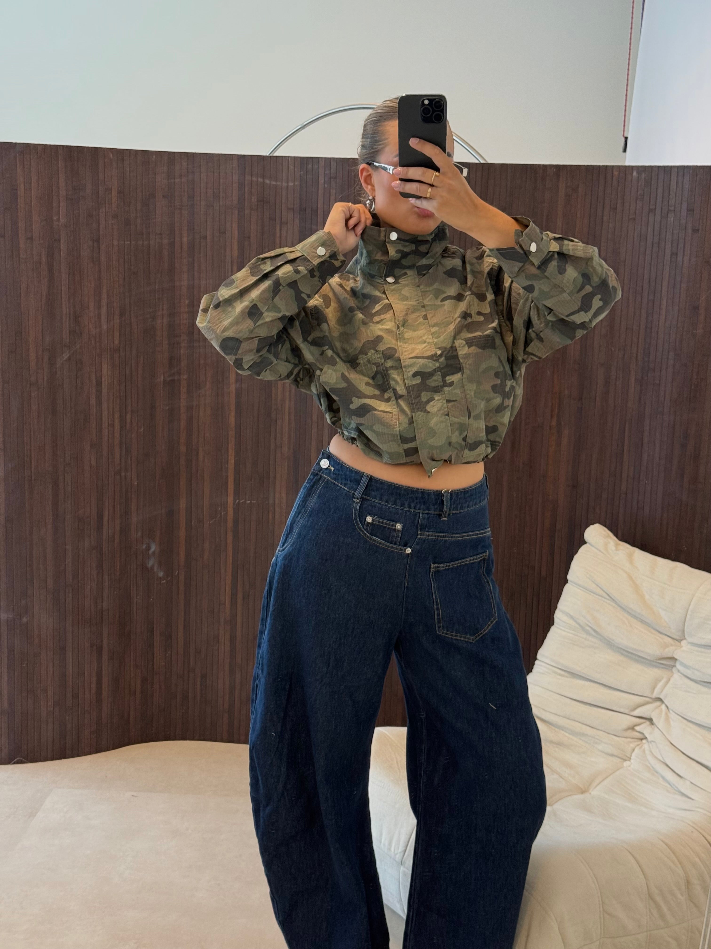 Pocket Balloon Jeans Blauw | Penny