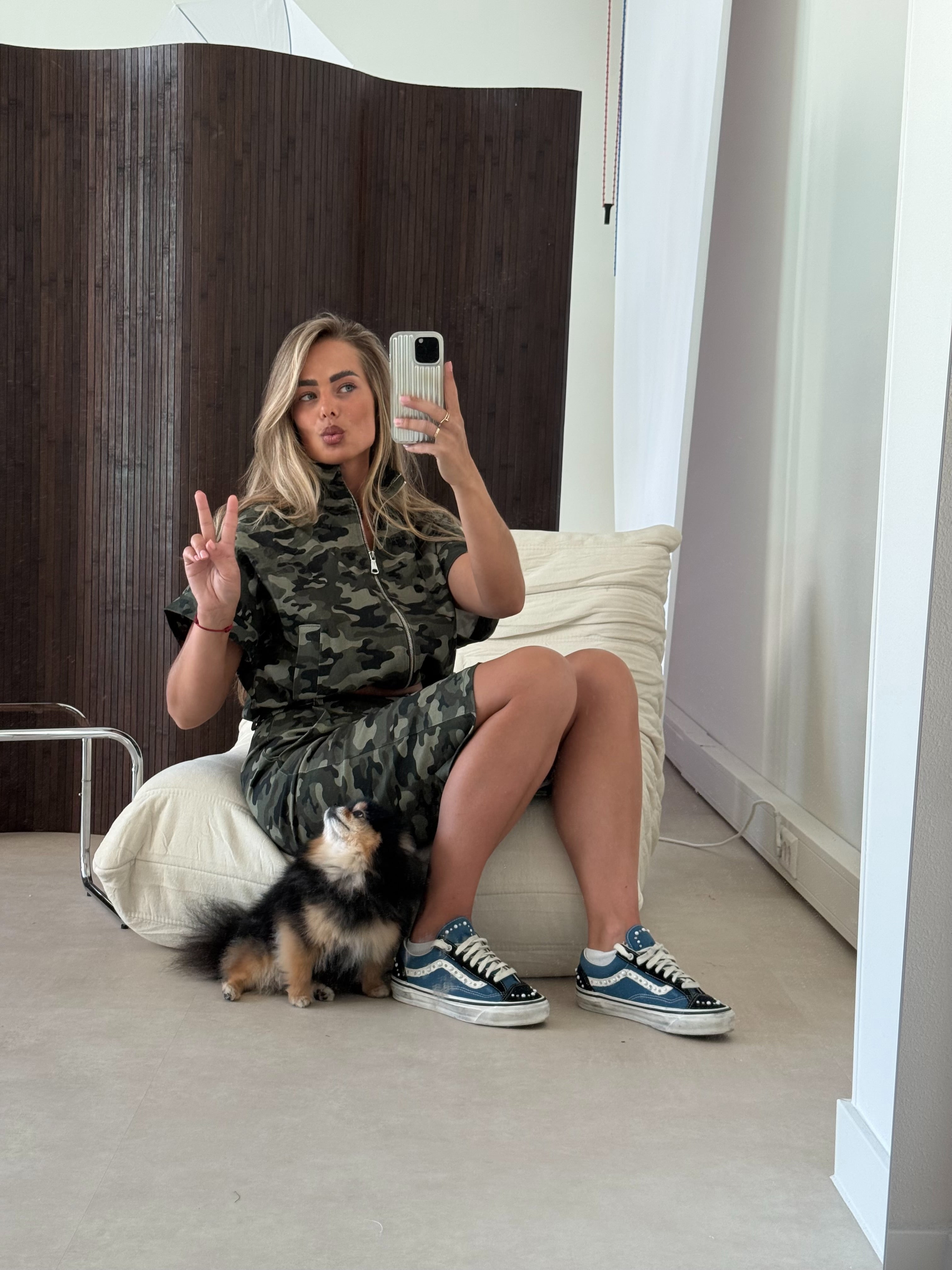 Camouflage Bermuda Short | Cassie
