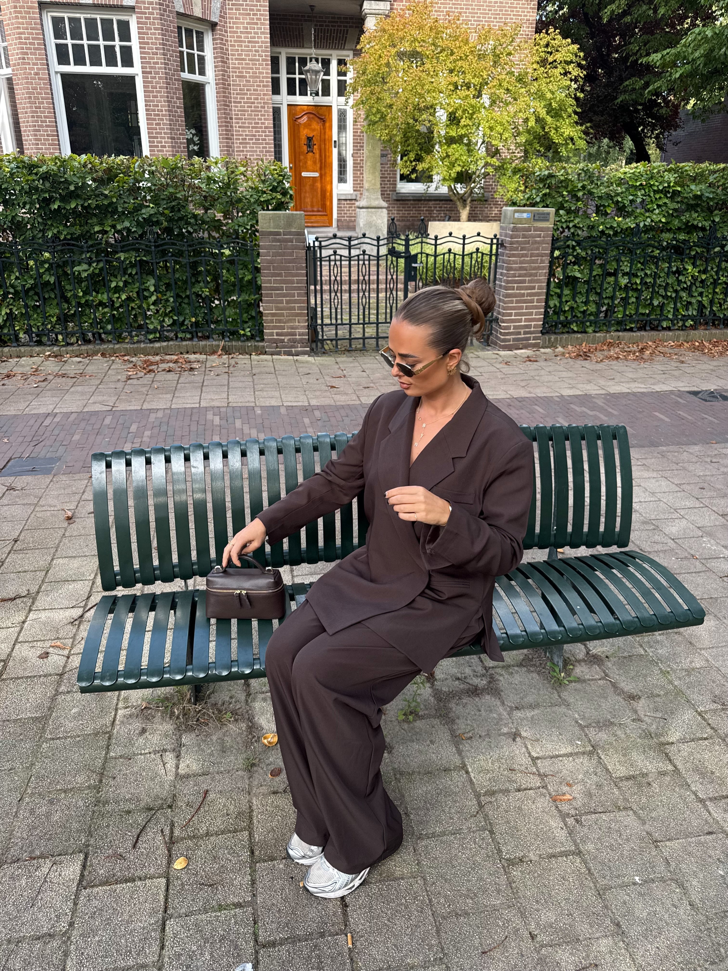 Oversized Blazer Bruin | Jisca