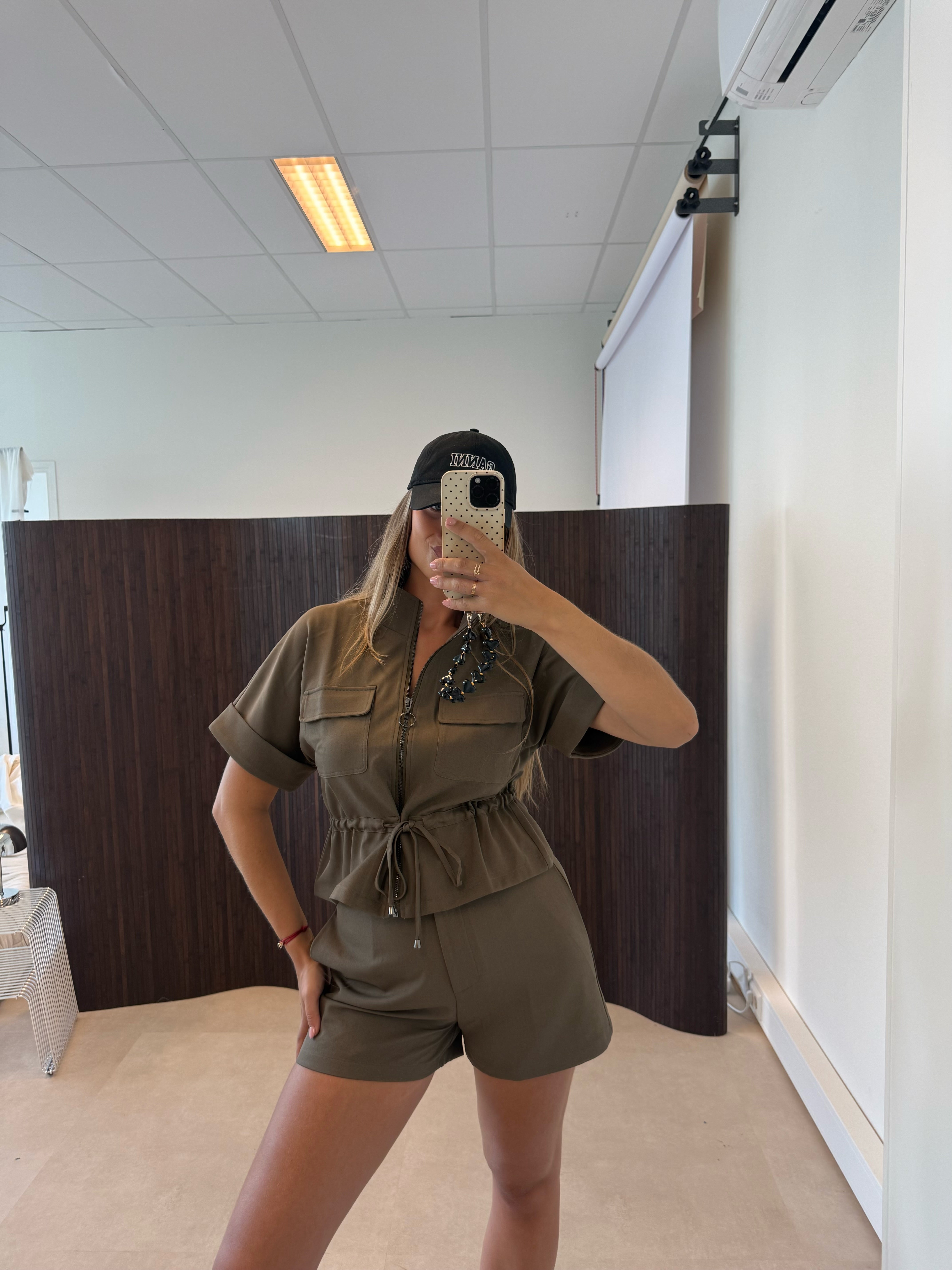 Ambika Cargo Jacket Taupe | Ayla
