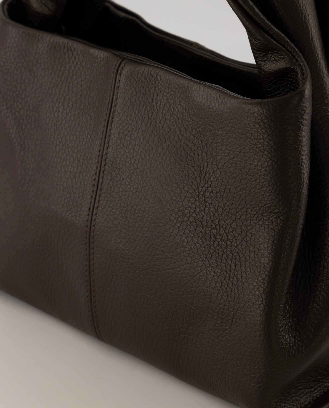 Leren Damestas Met Hengsel Bruin | Polly