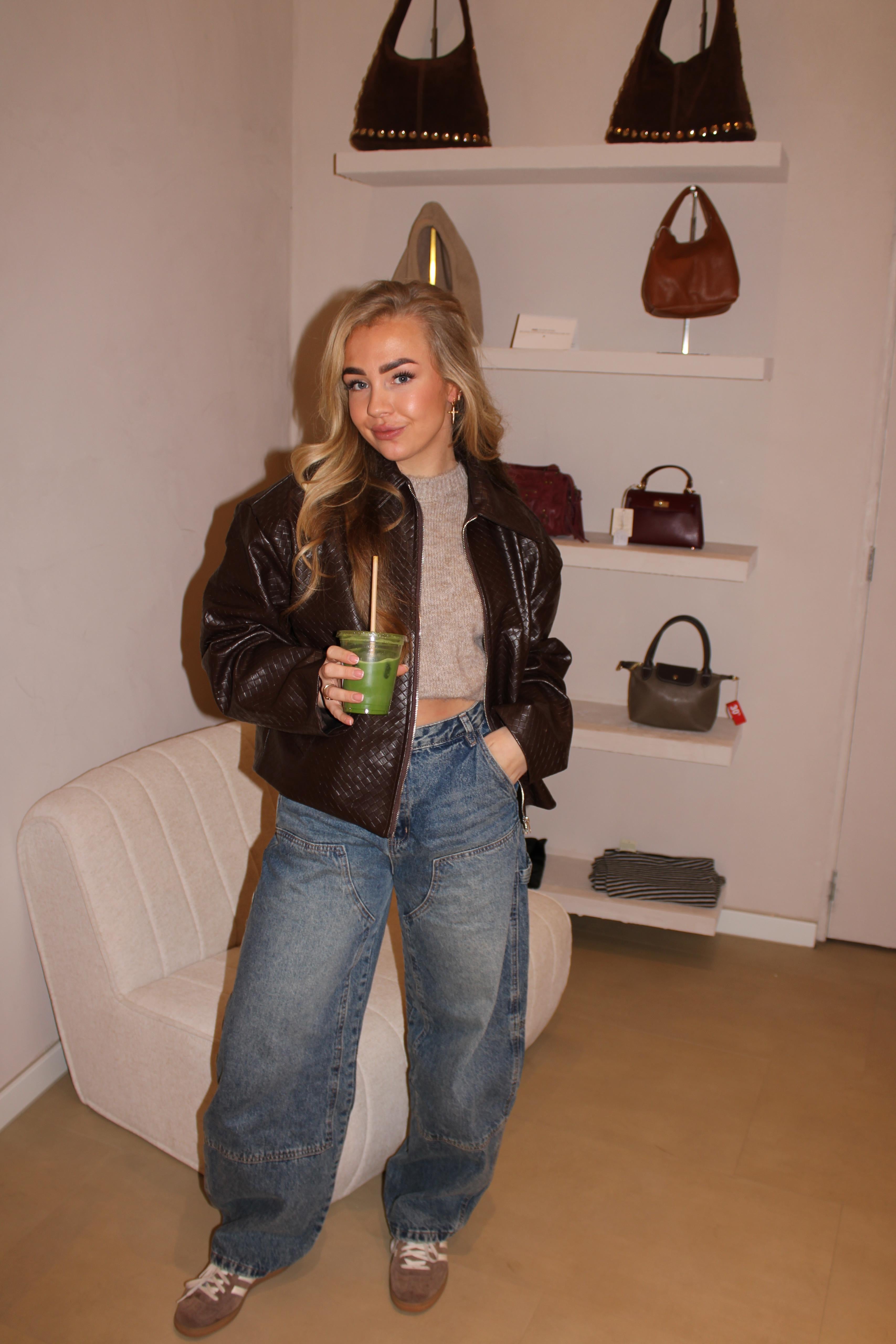 Relaxed Fit Jeans Washed Blue | Stormi