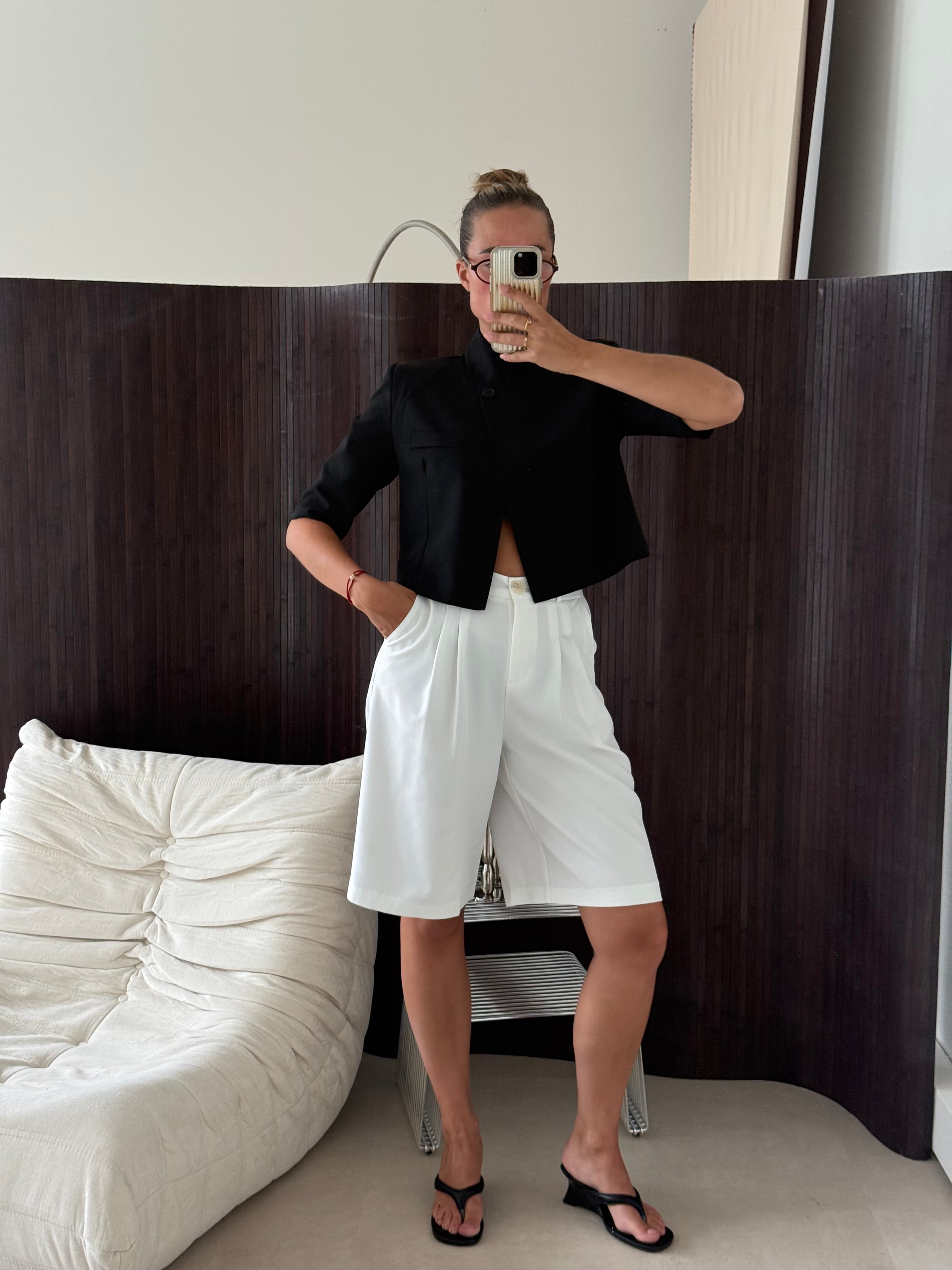 Lange Pantalon Short Wit | Penny