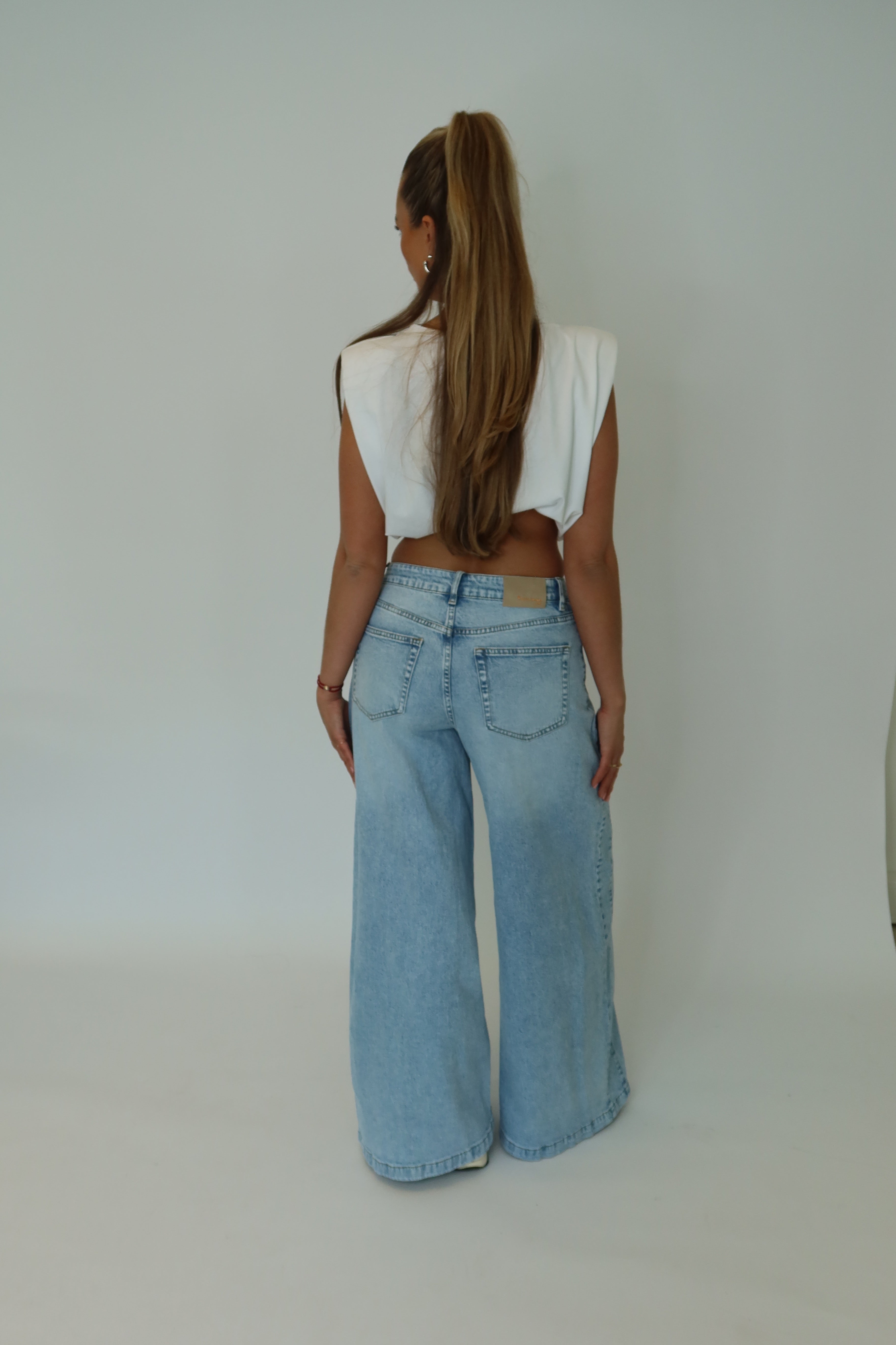 Top met Knoop Wit | Liz