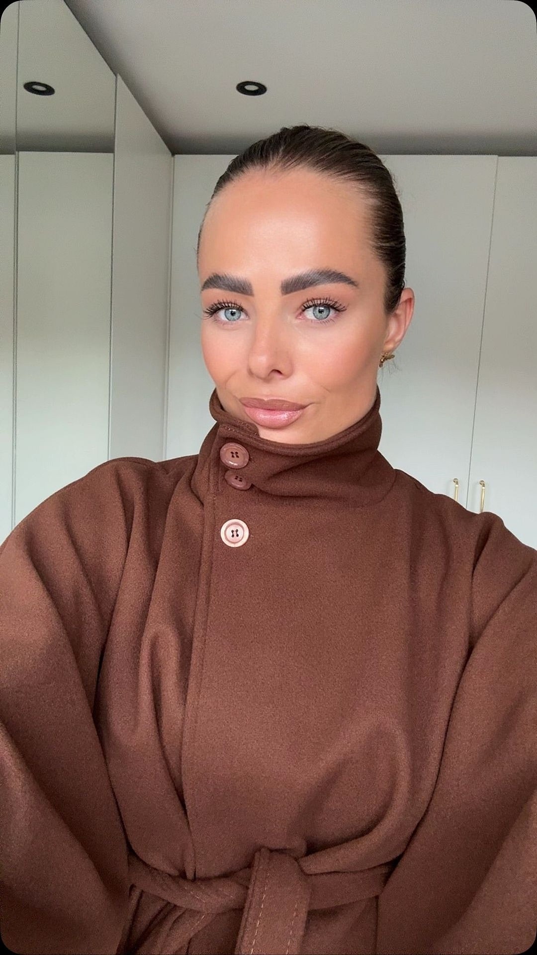 Belt Cape Jacket Bruin | Robyn