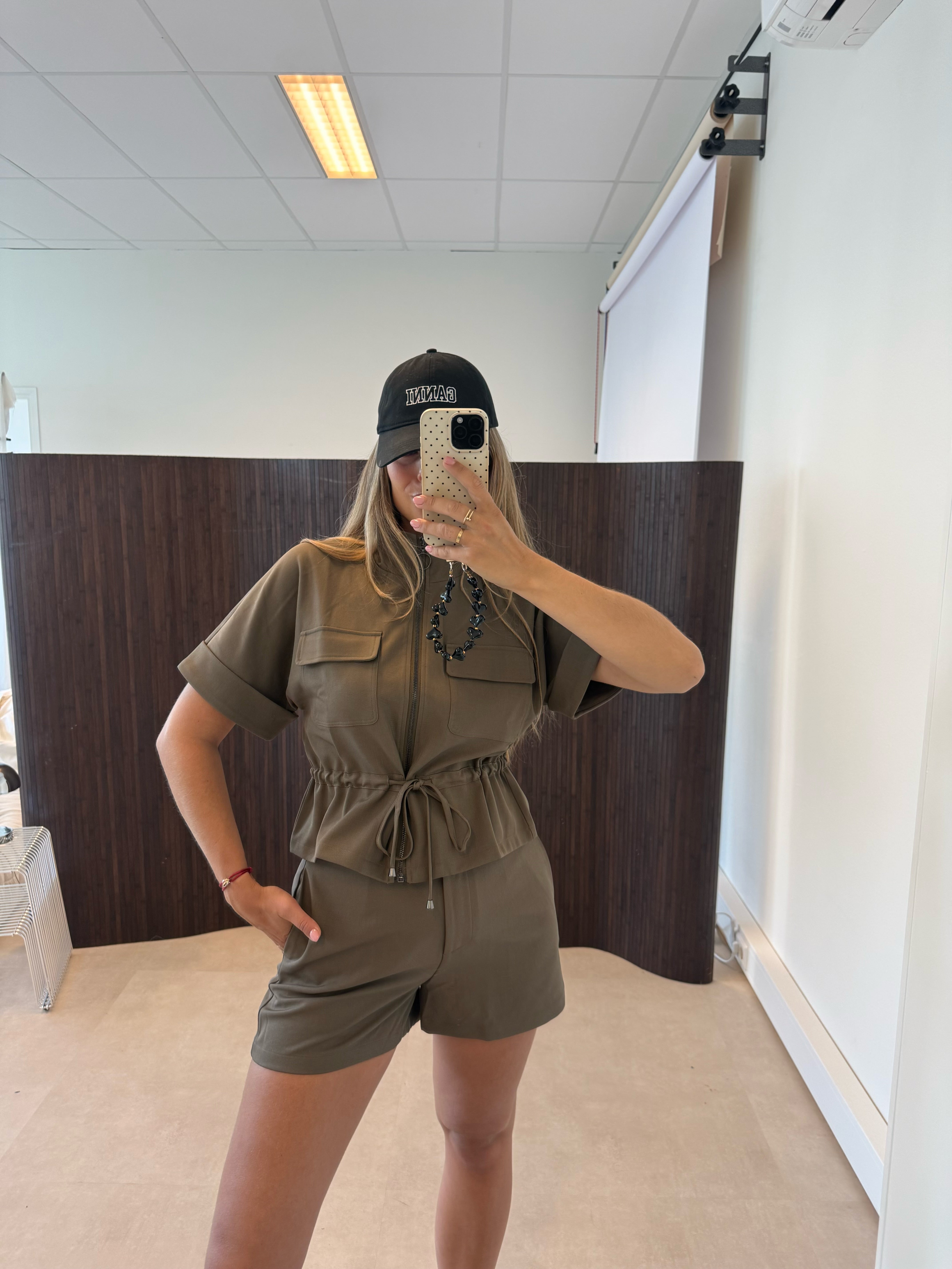 Ambika Cargo Jacket Taupe | Ayla