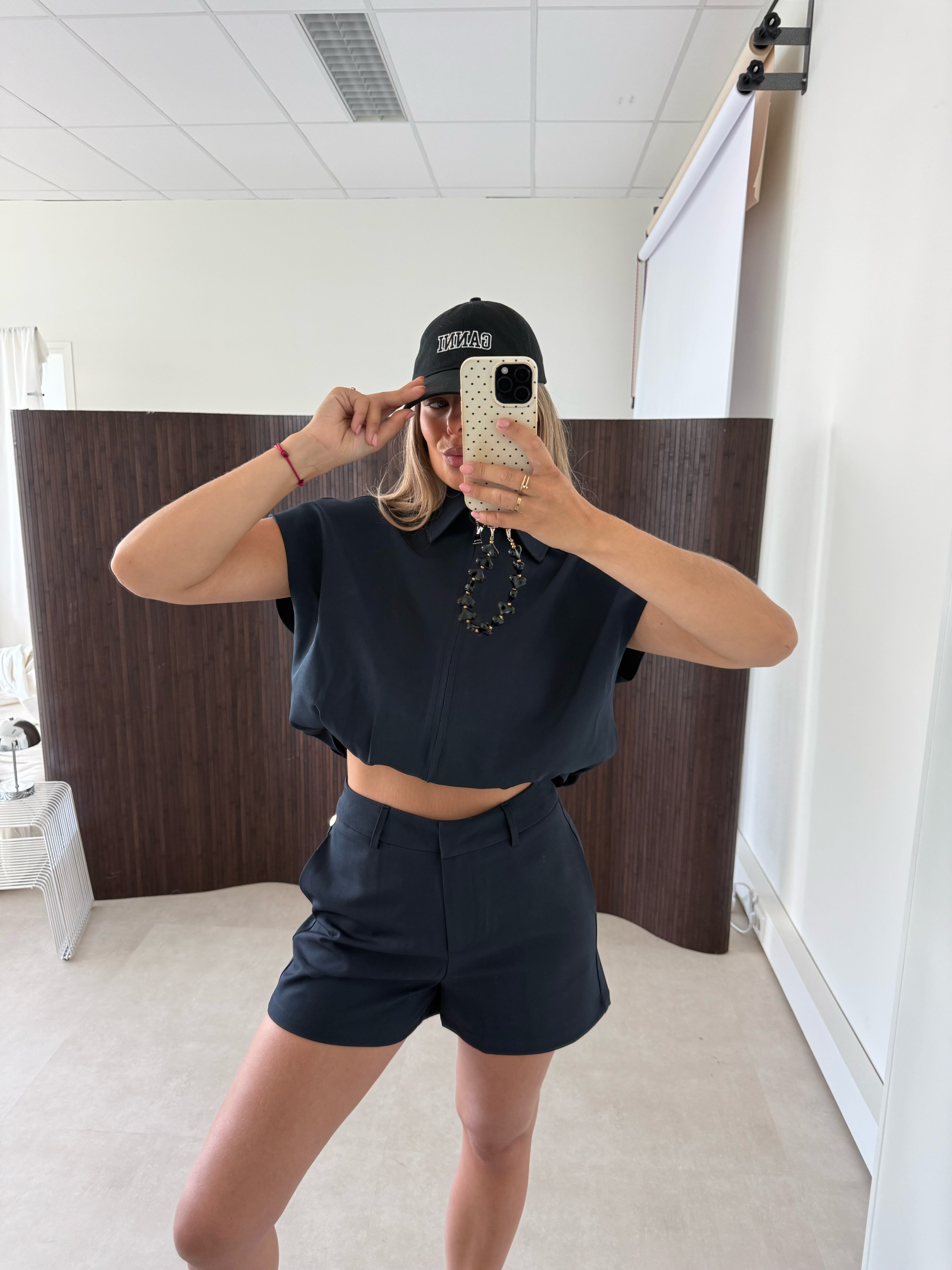 Ambika Bomber Gilet Navy | Ayla
