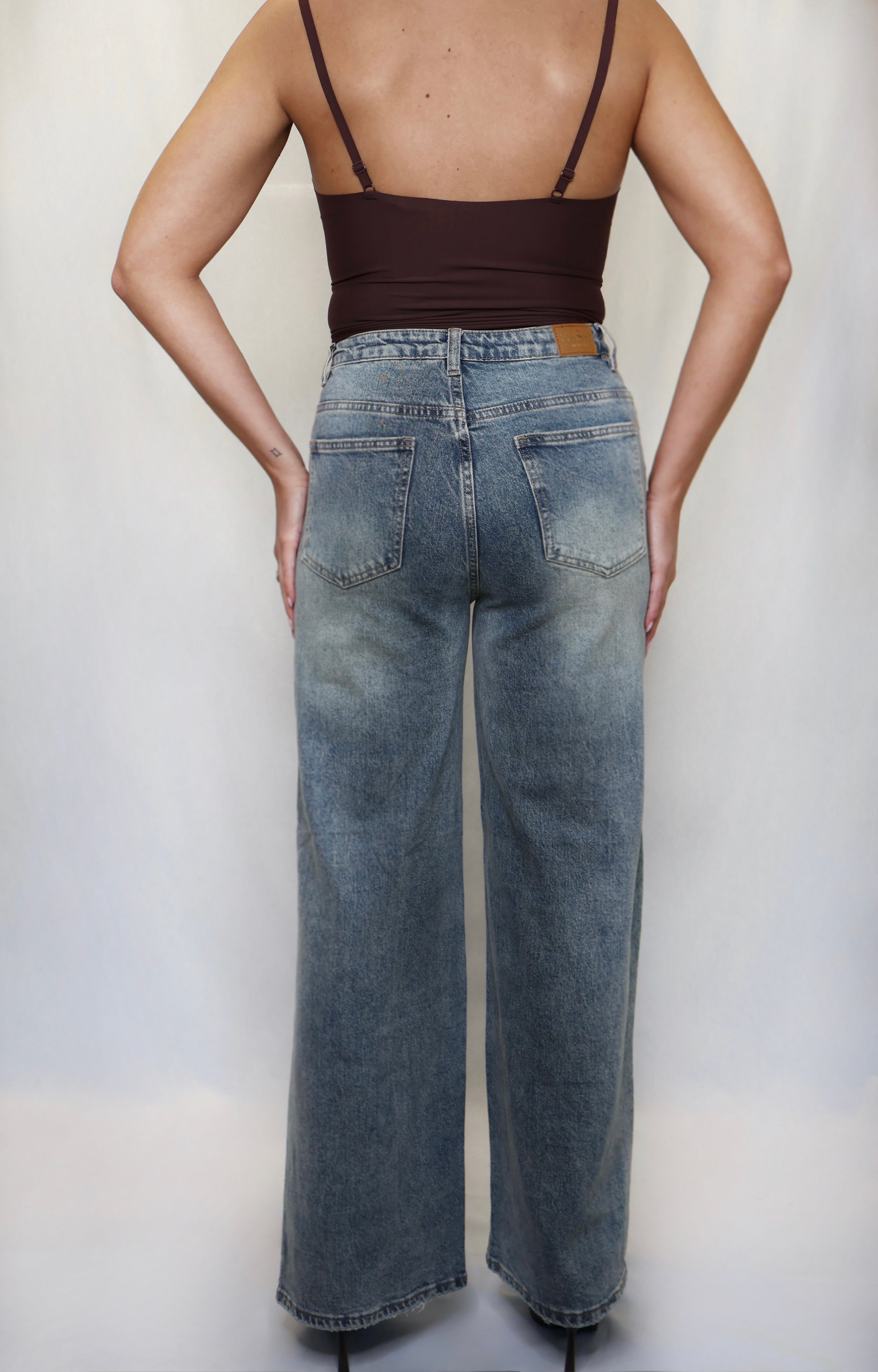 Overslag Jeans Vintage Washing | Nova