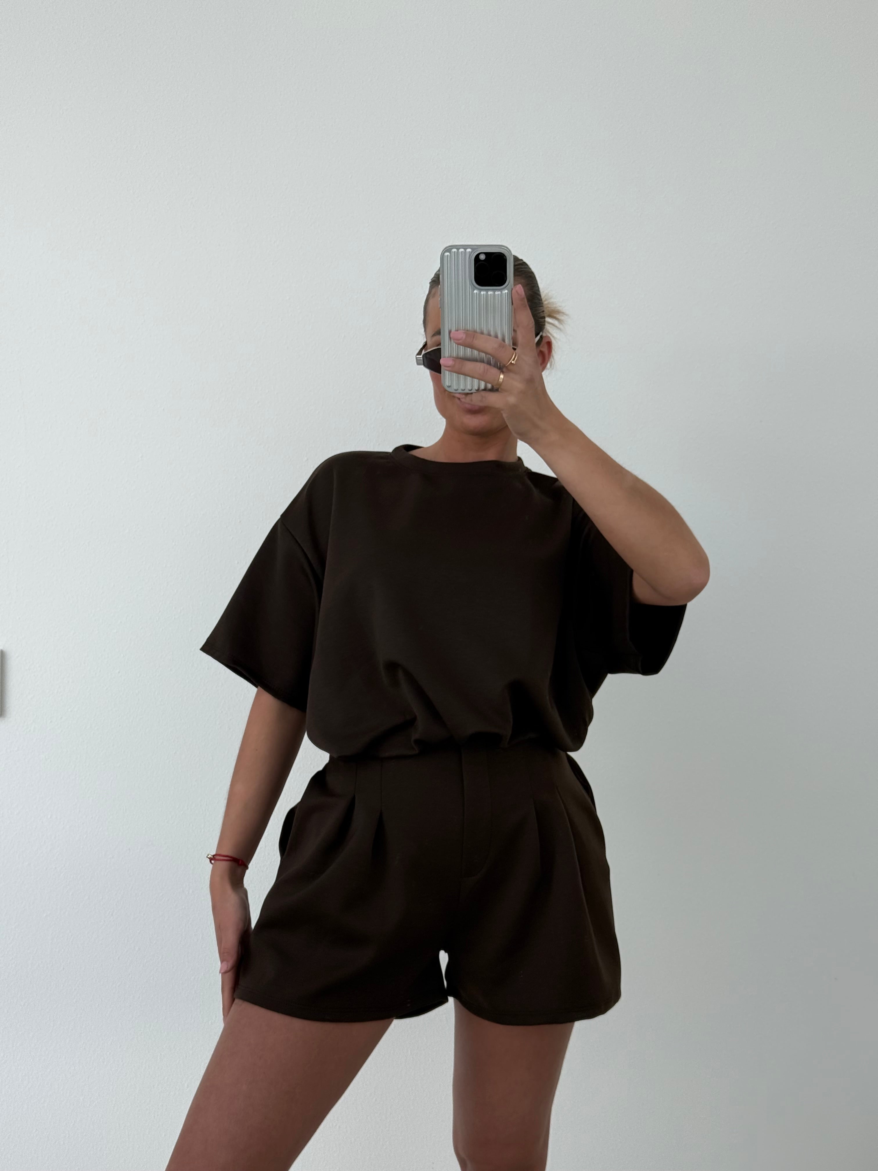 Cropped Two Piece Set Bruin