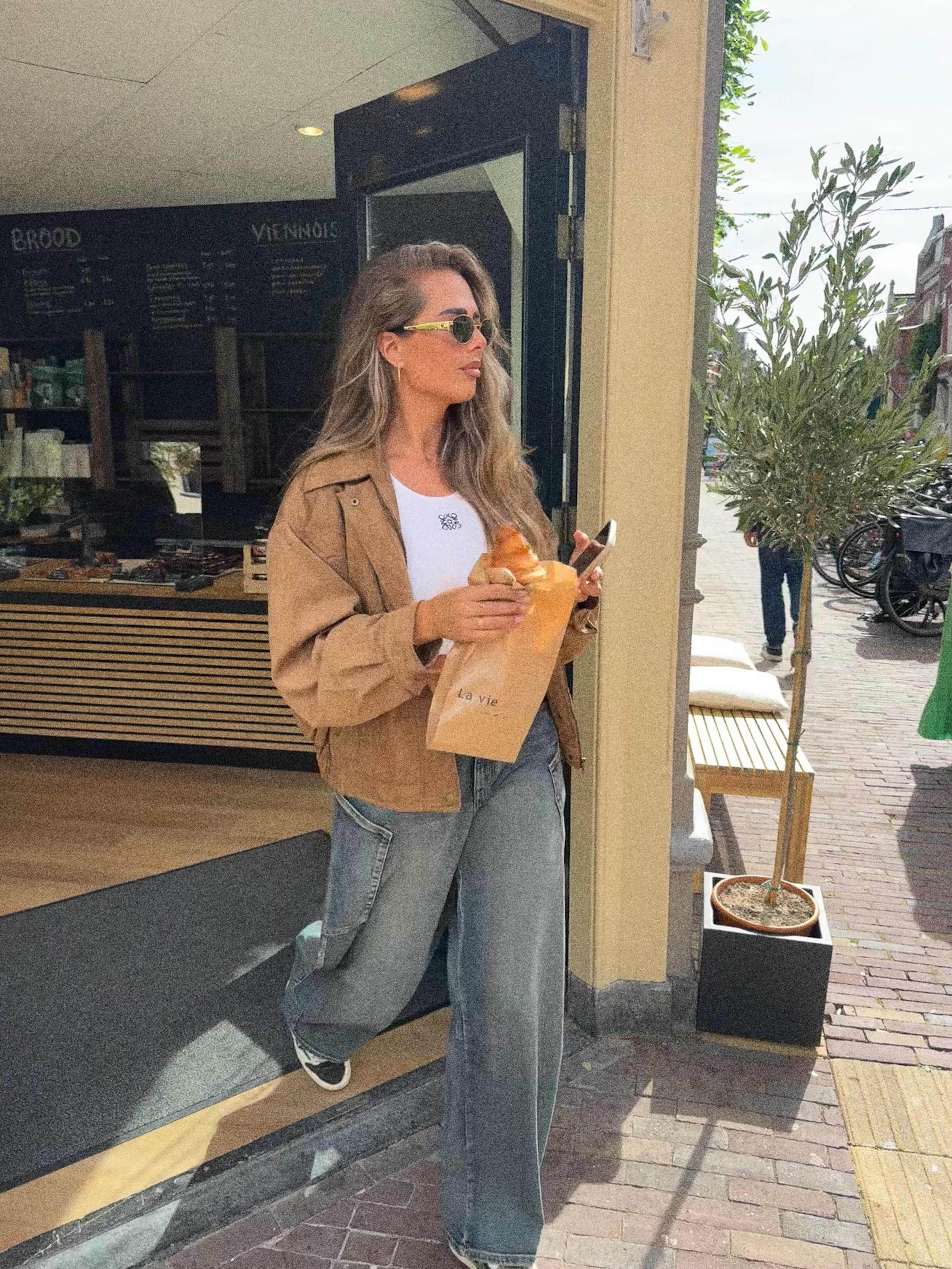Suède Jacket Camel | Charlie