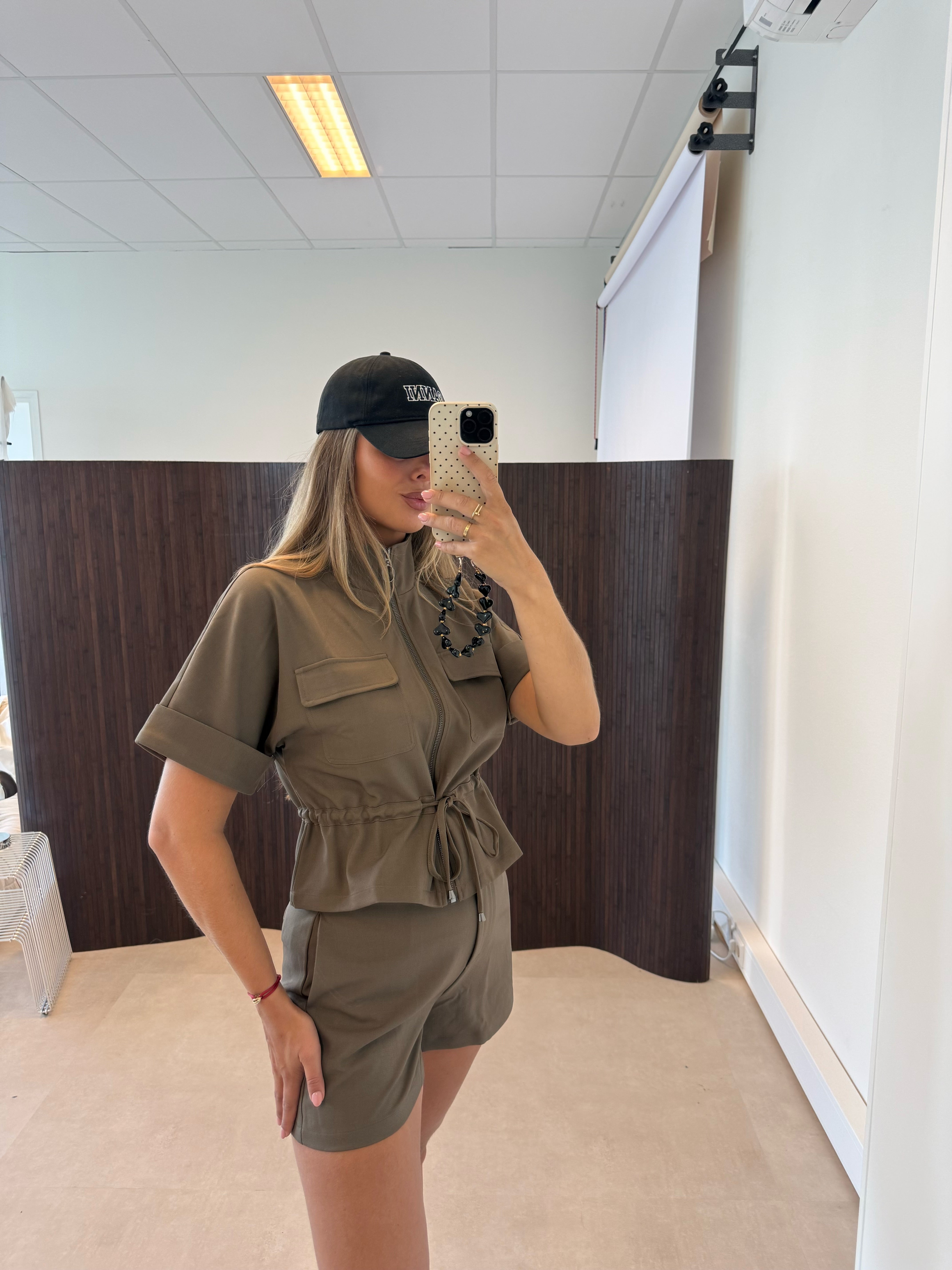 Ambika Cargo Jacket Taupe | Ayla