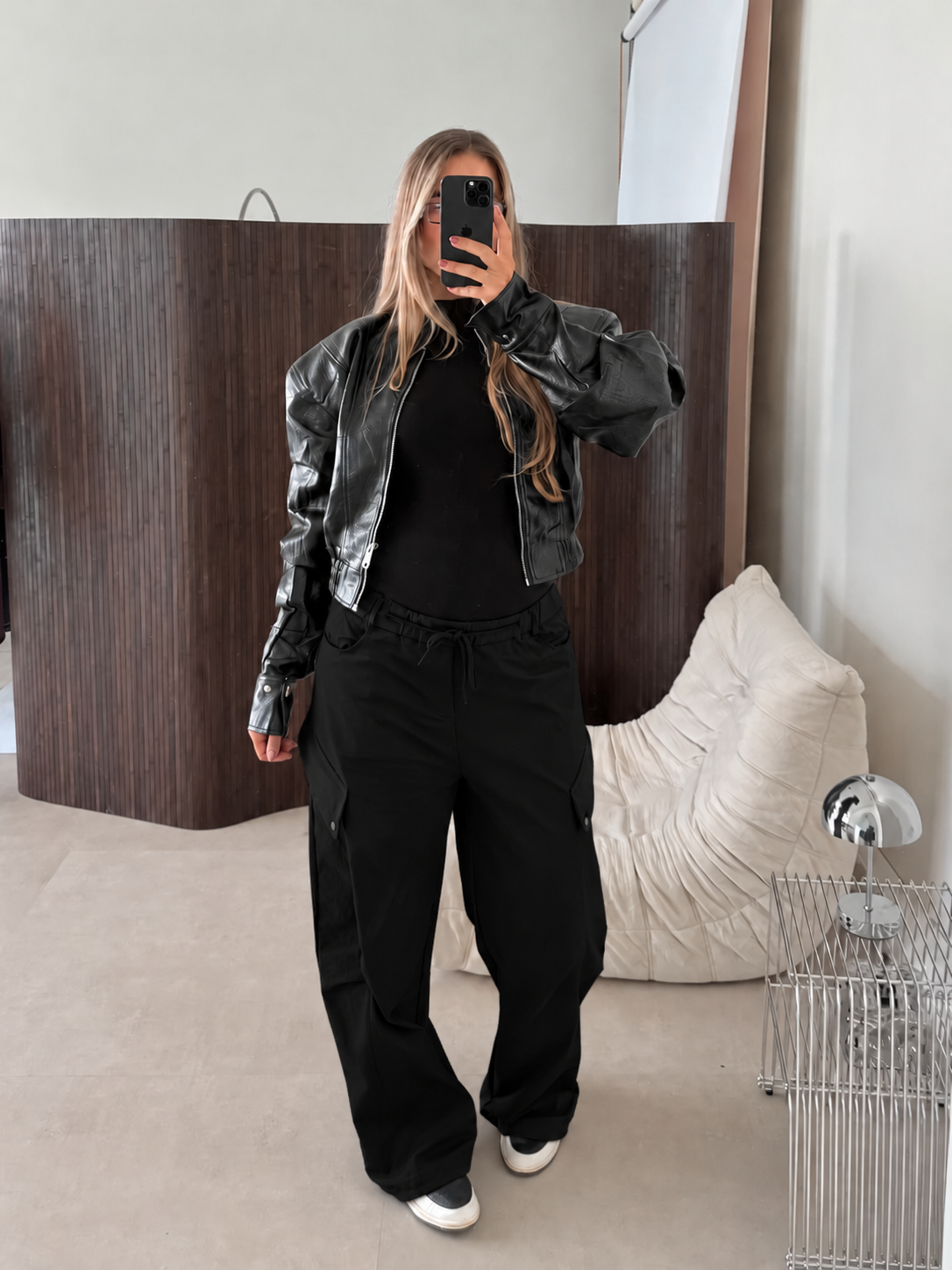 Cargo Pants Zwart