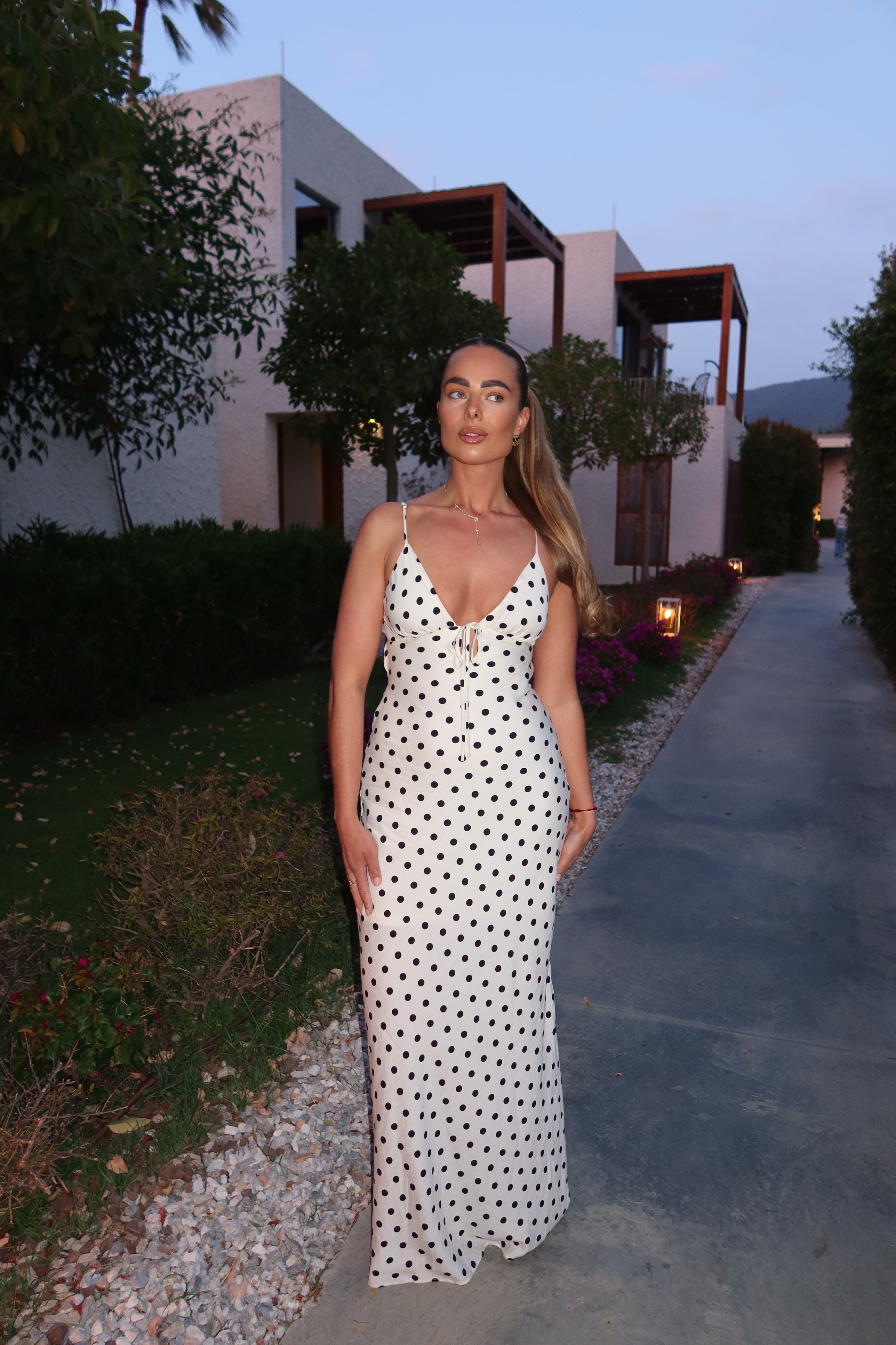 Maxi Jurk Polkadot | Marie
