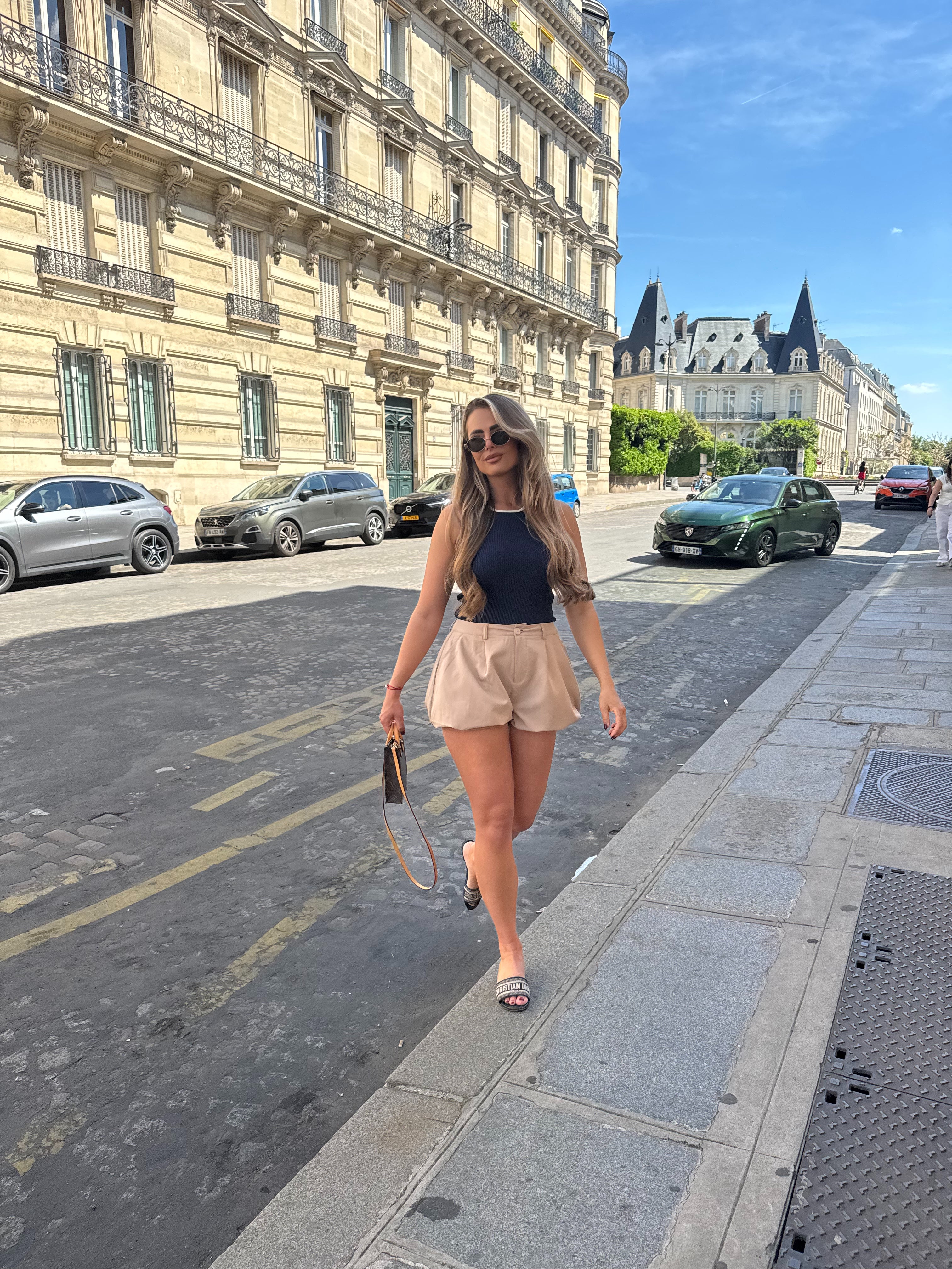 Rib Top Stretch Donker Blauw | Lima