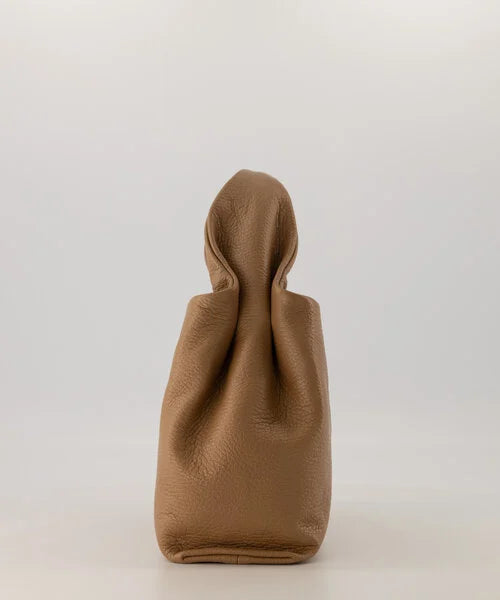 Leren Damestas Met Hengsel Camel | Polly